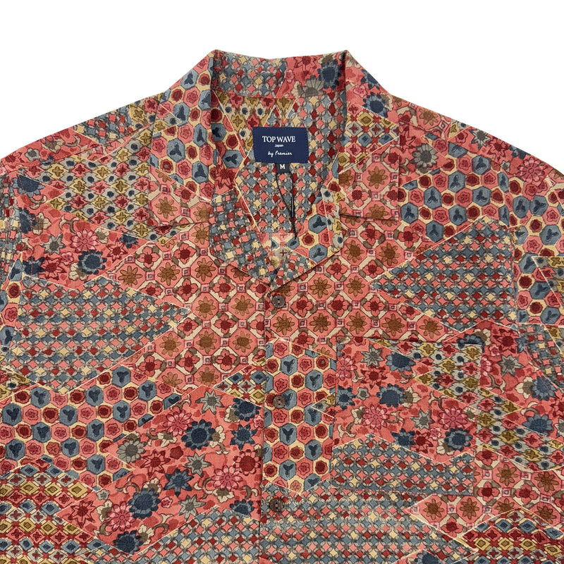 Camisa hawaiana kimono talla M [AHVN-M21]-zoom-