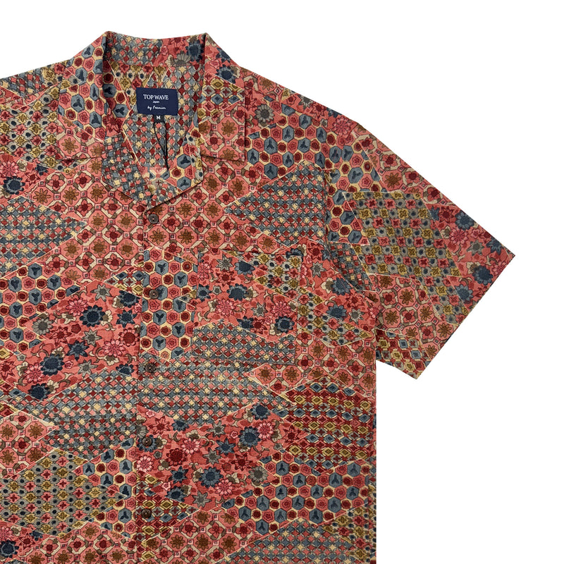 Camisa hawaiana kimono talla M [AHVN-M21]-zoom-