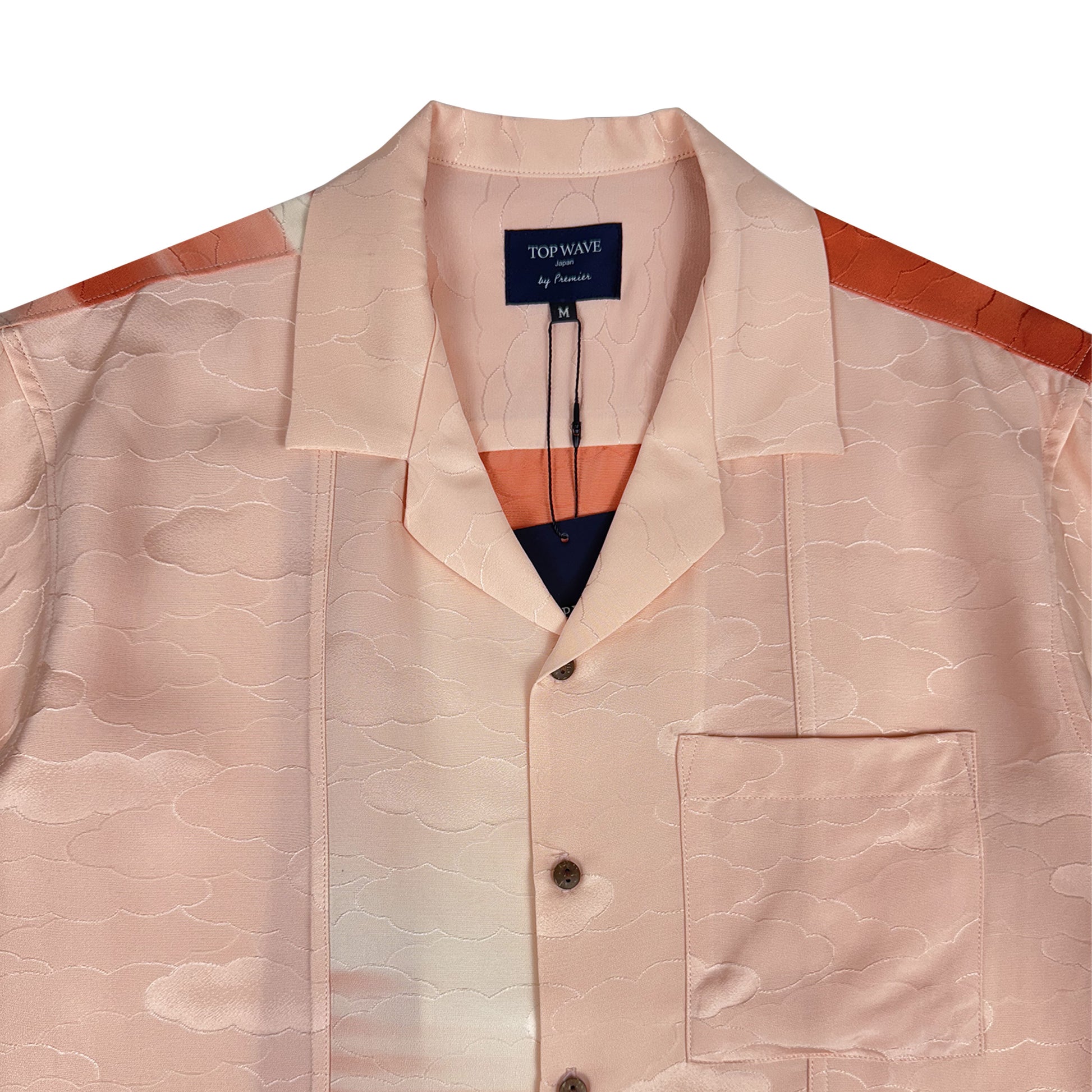 Camisa hawaiana tipo kimono, talla M [AHVN-M211]-3