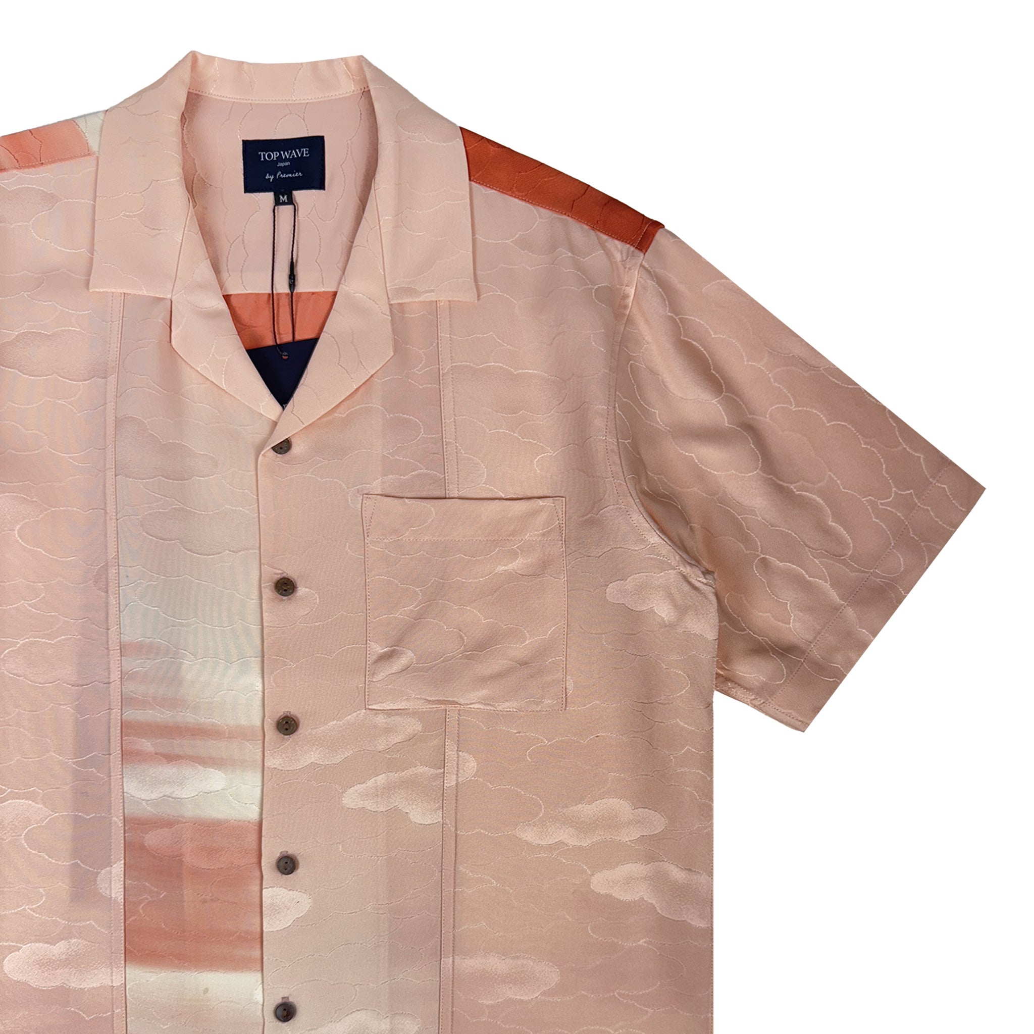 Camisa hawaiana tipo kimono, talla M [AHVN-M211]-zoom-4