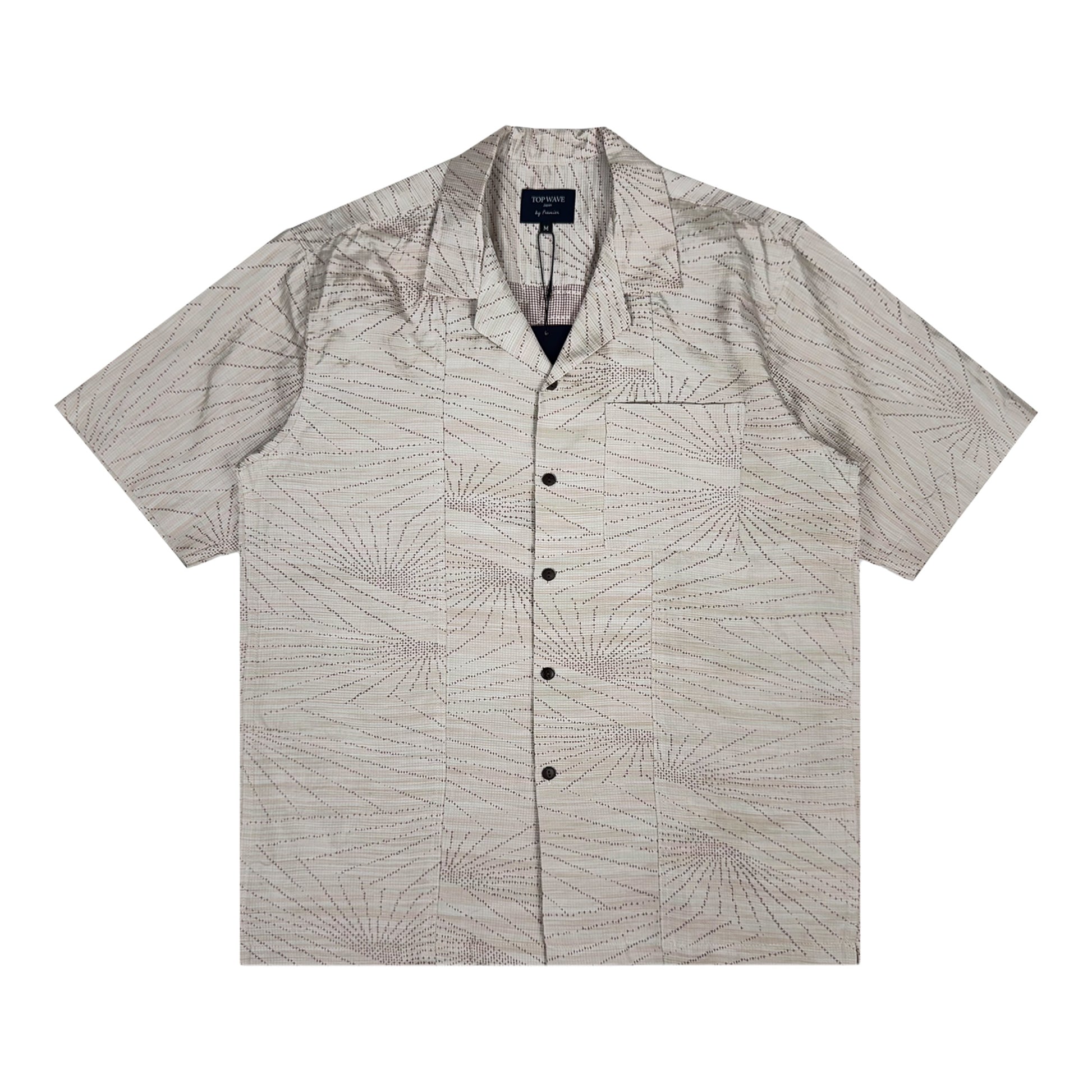 Camisa Aloha de Kimono Talla M [AHVN-M215]-1