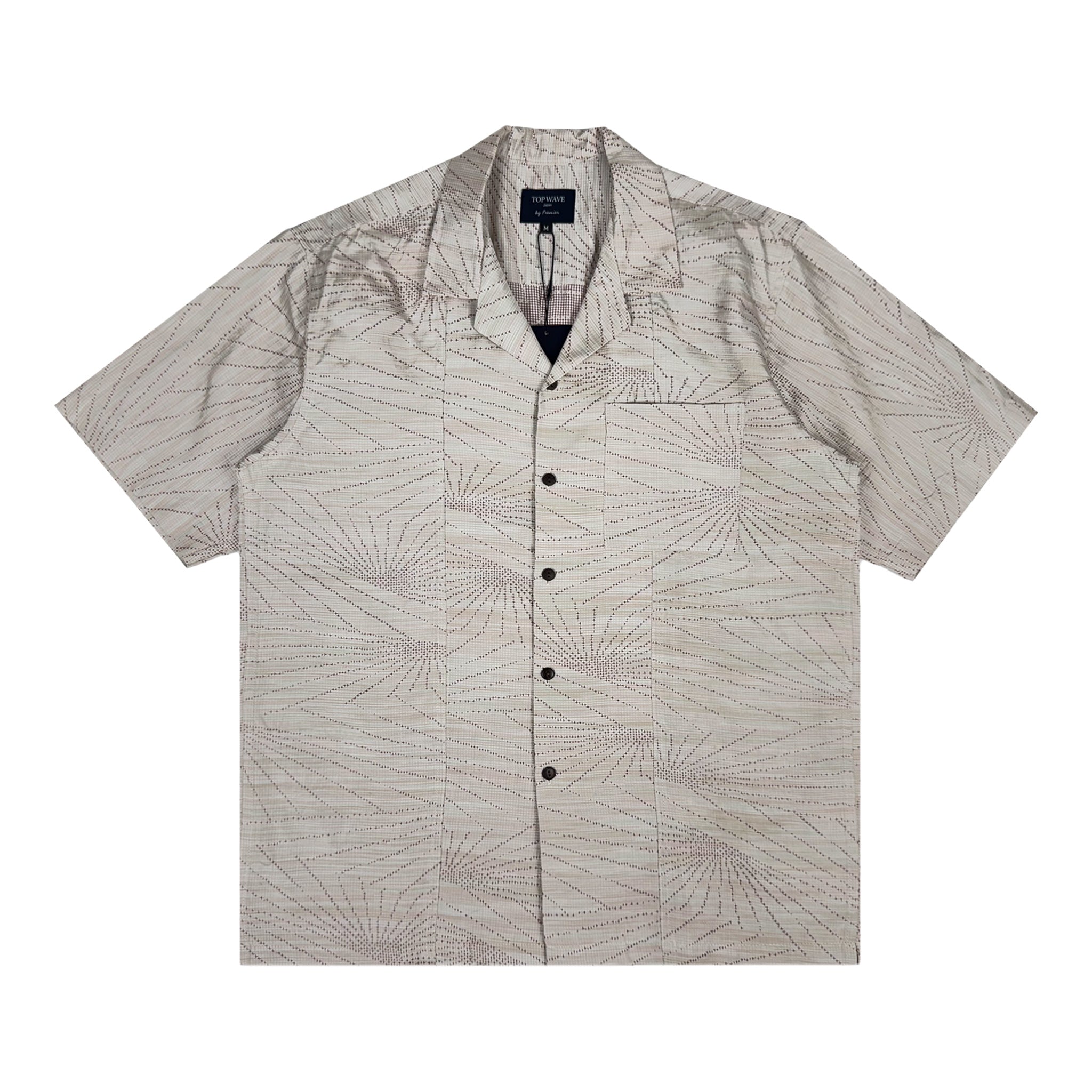 Camisa Aloha de Kimono Talla M [AHVN-M215]-zoom-1