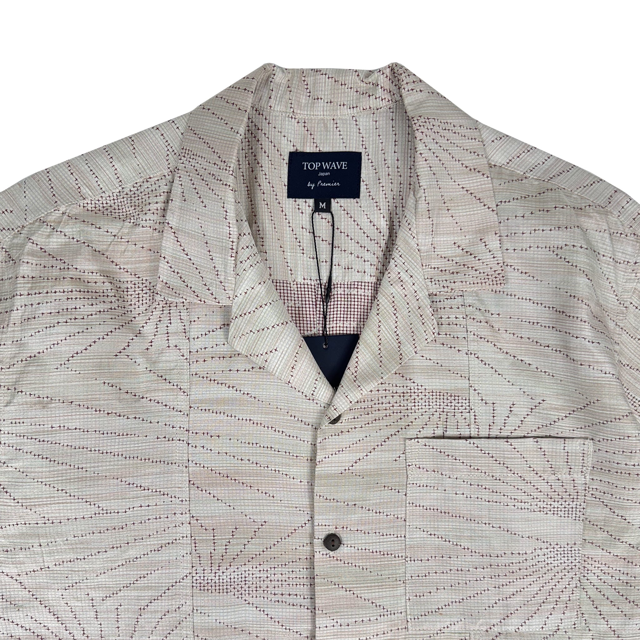 Camisa Aloha de Kimono Talla M [AHVN-M215]-zoom-3