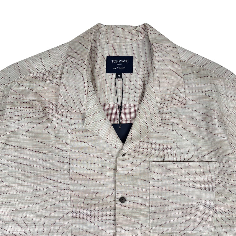 Camisa Aloha de Kimono Talla M [AHVN-M215]-zoom-