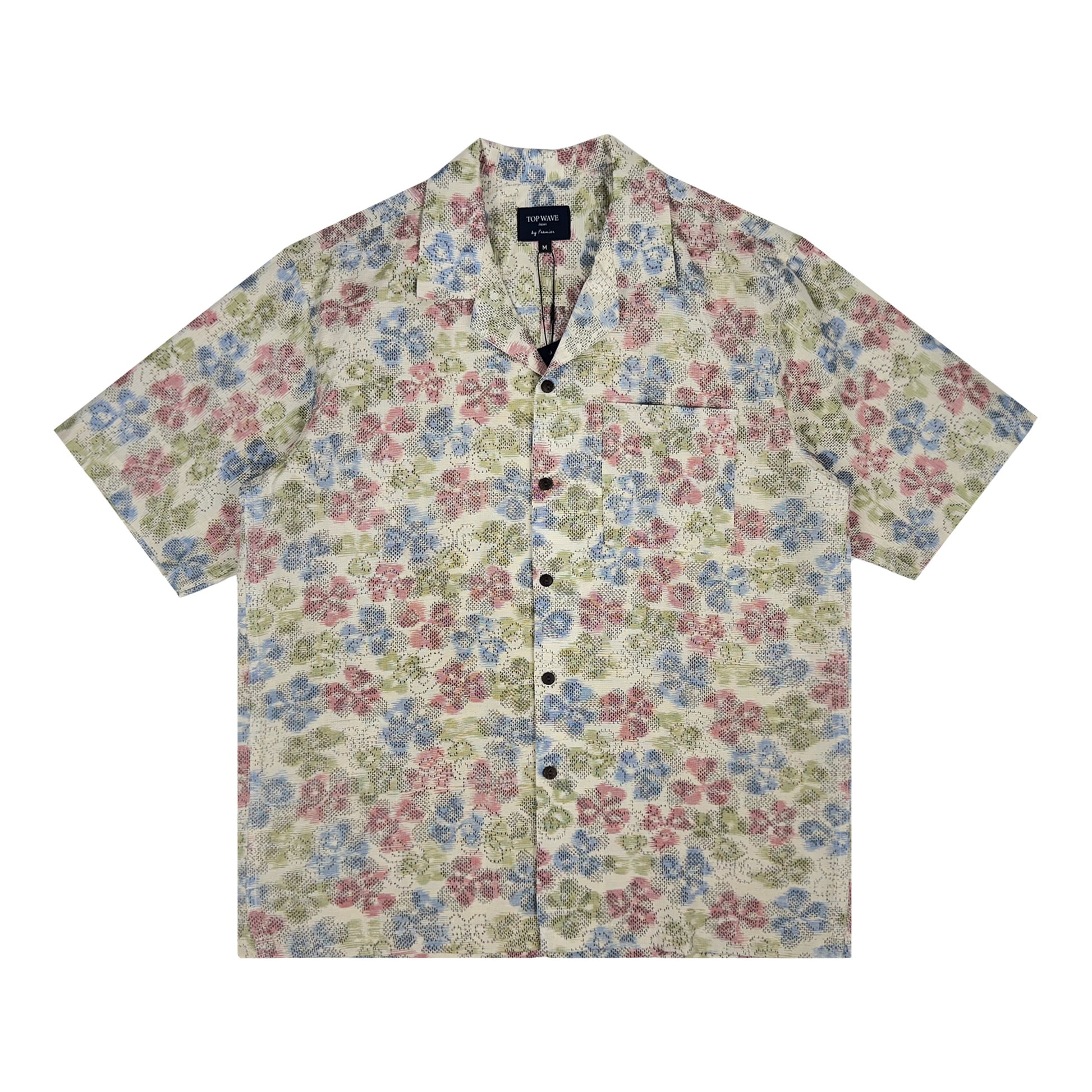 Camisa hawaiana kimono talla M [AHVN-M216]-1