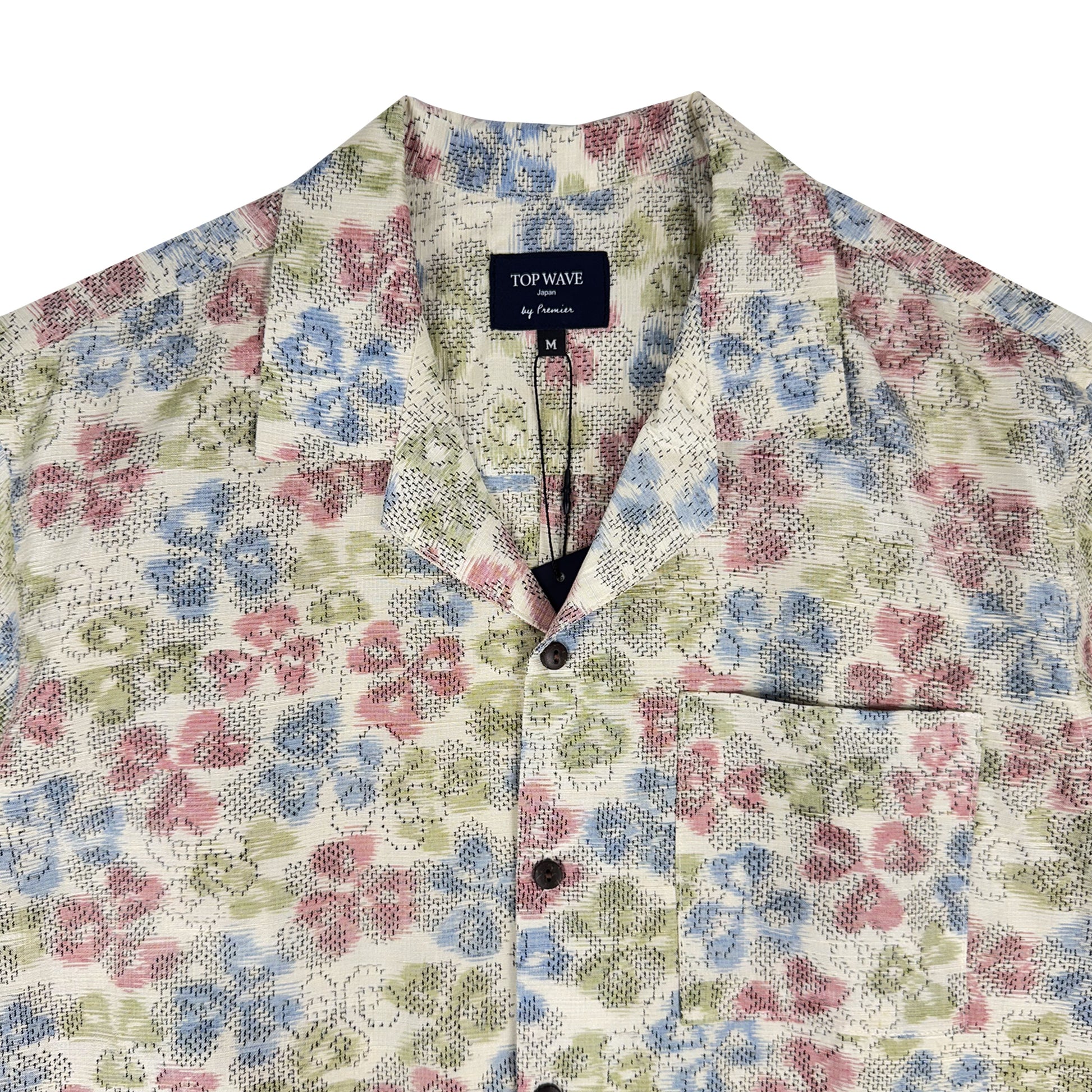 Camisa hawaiana kimono talla M [AHVN-M216]-3