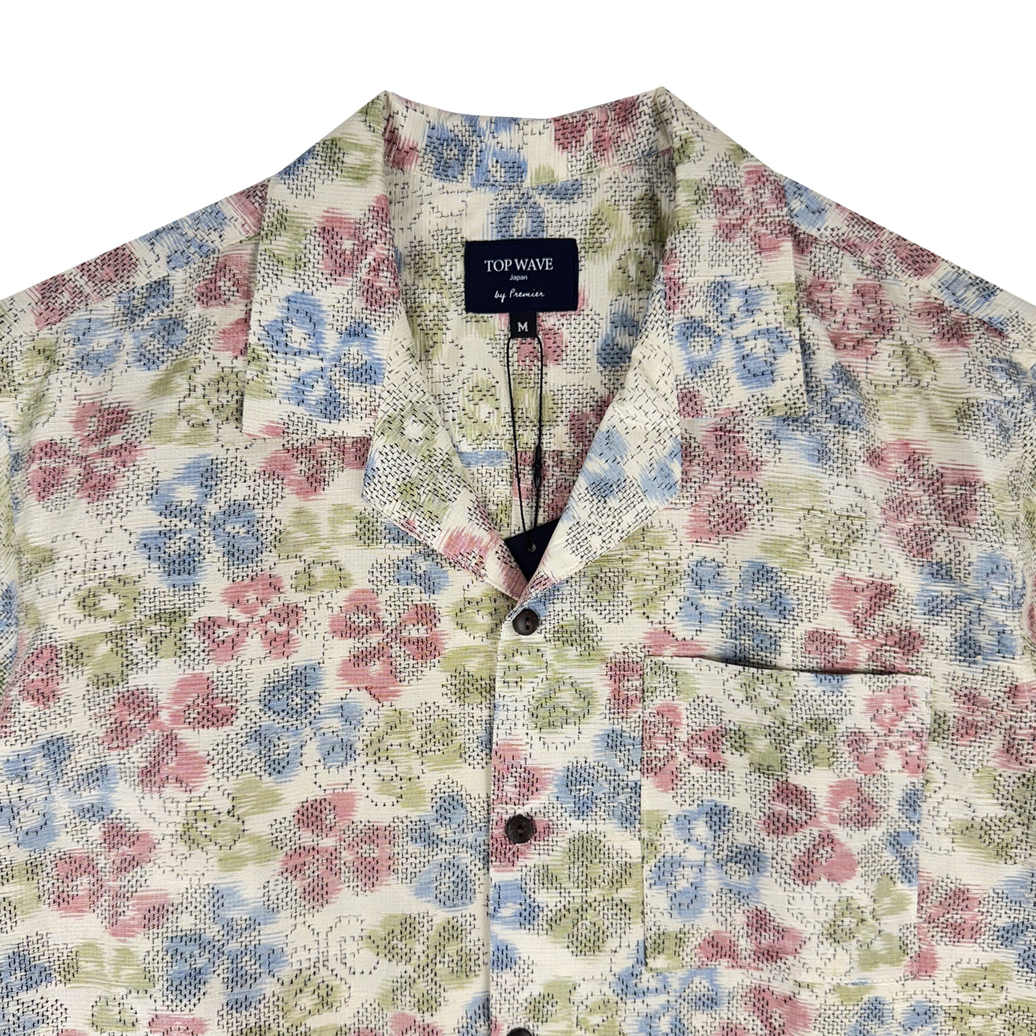 Camisa hawaiana kimono talla M [AHVN-M216]-zoom-3