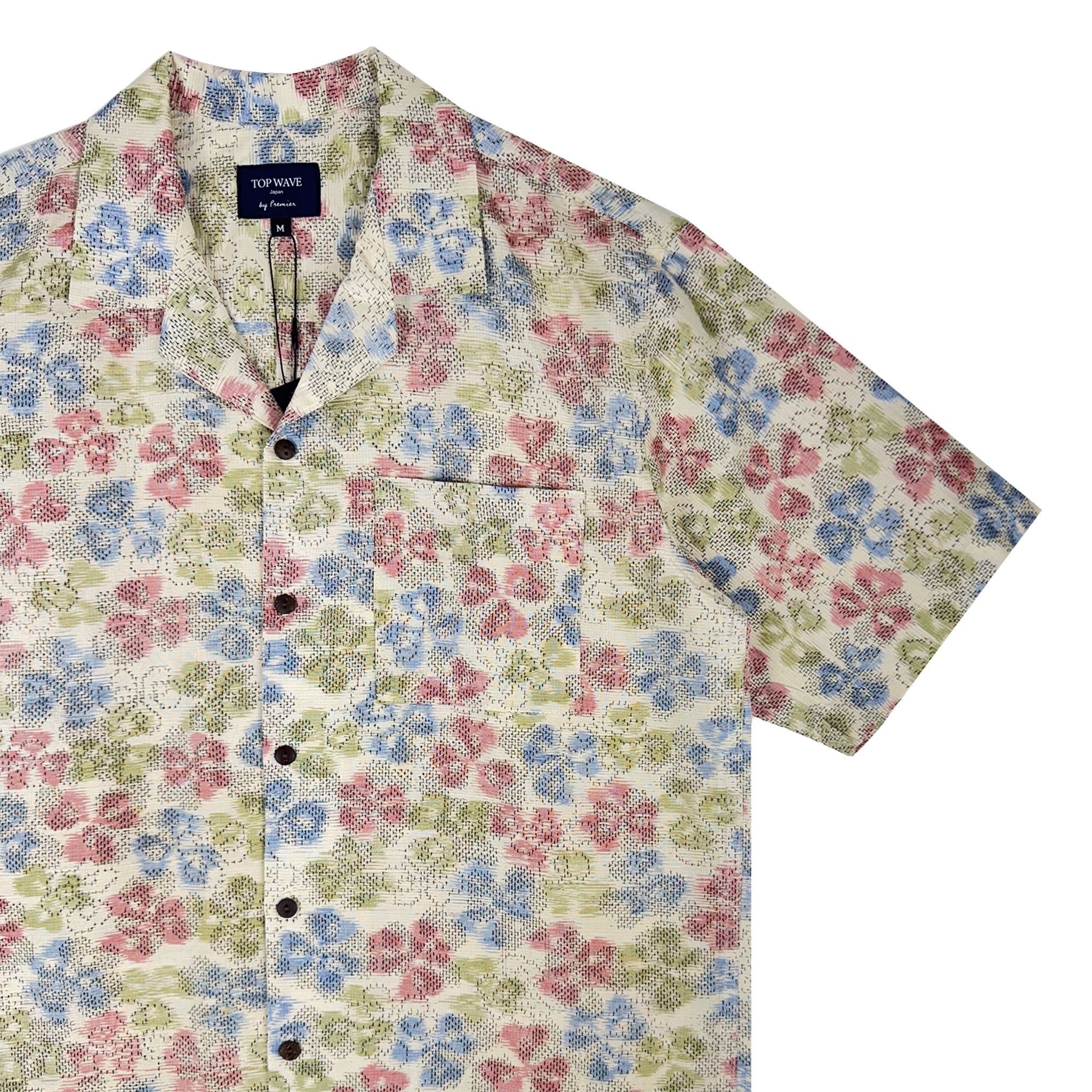 Camisa hawaiana kimono talla M [AHVN-M216]-zoom-4