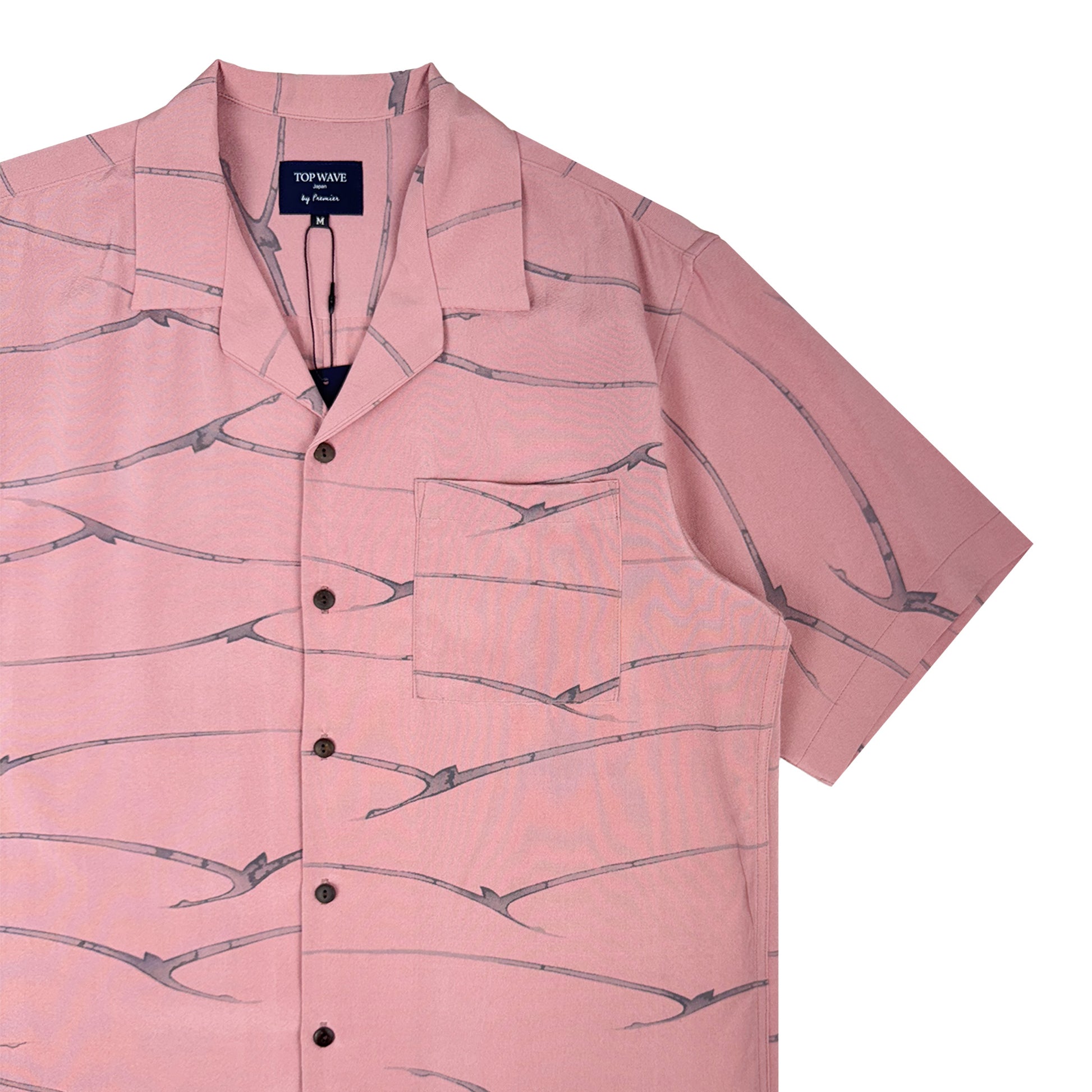 Camisa kimono estilo hawaiano Talla M [AHVN-M231]-4