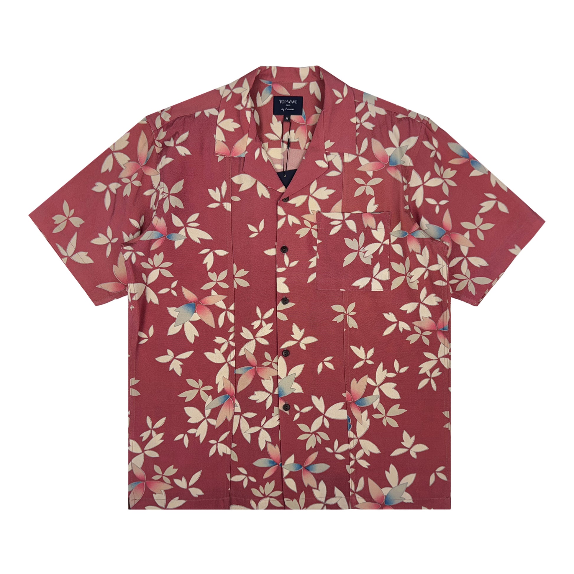 Camisa hawaiana kimono talla M [AHVN-M239]-1