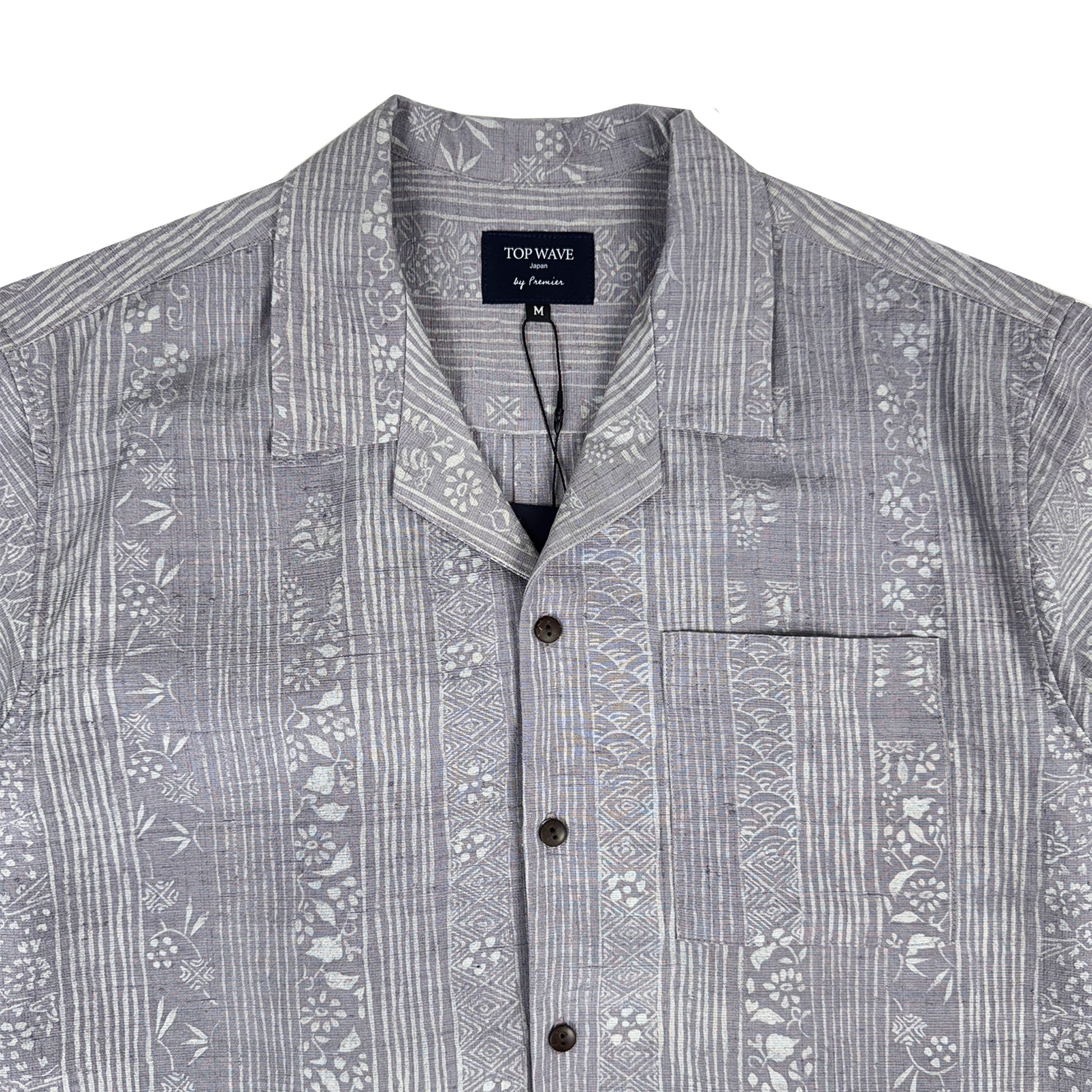 Camisa hawaiana kimono talla M [AHVN-M241]-3