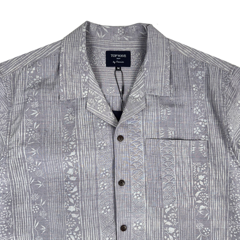 Camisa hawaiana kimono talla M [AHVN-M241]-zoom-