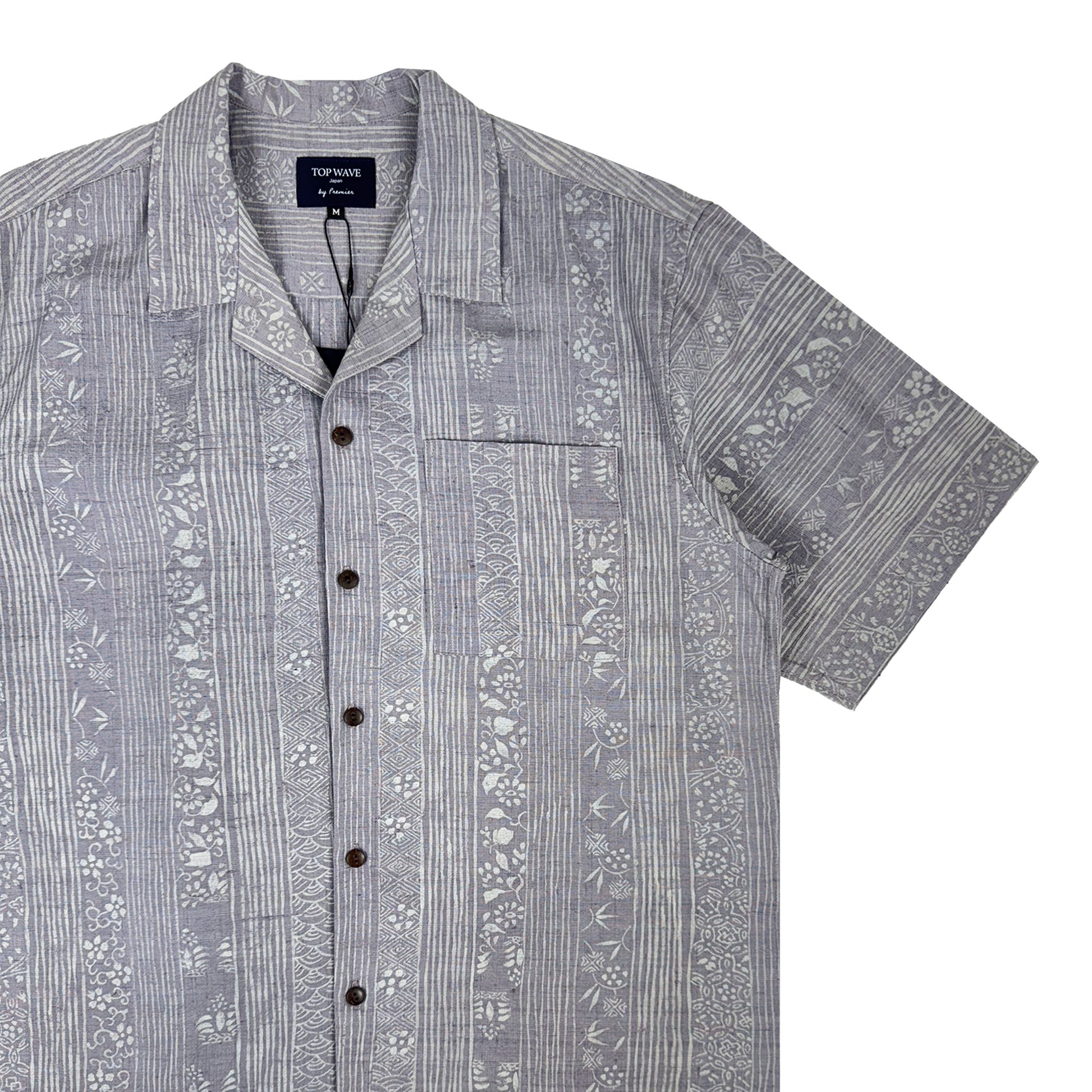 Camisa hawaiana kimono talla M [AHVN-M241]-4