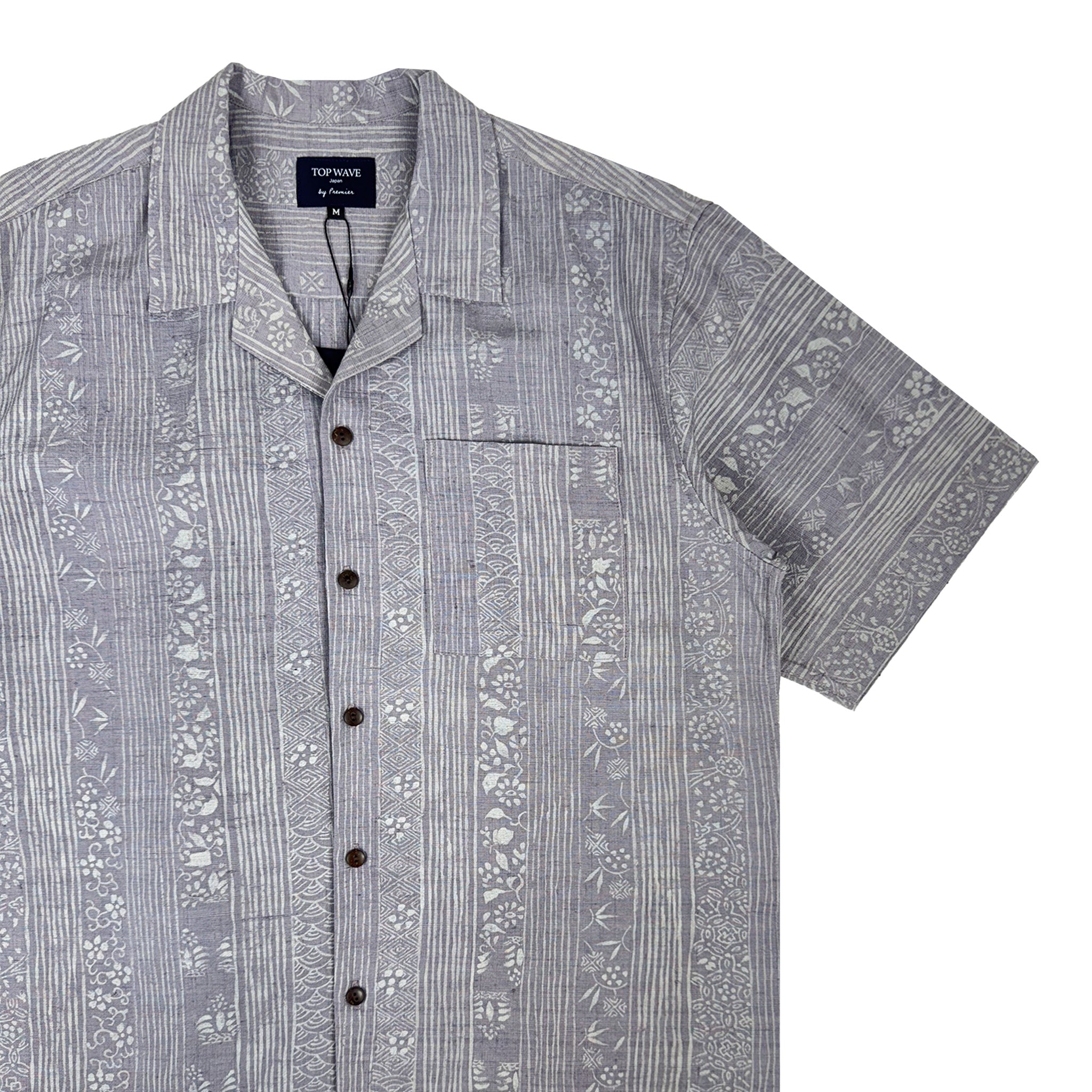 Camisa hawaiana kimono talla M [AHVN-M241]-zoom-4