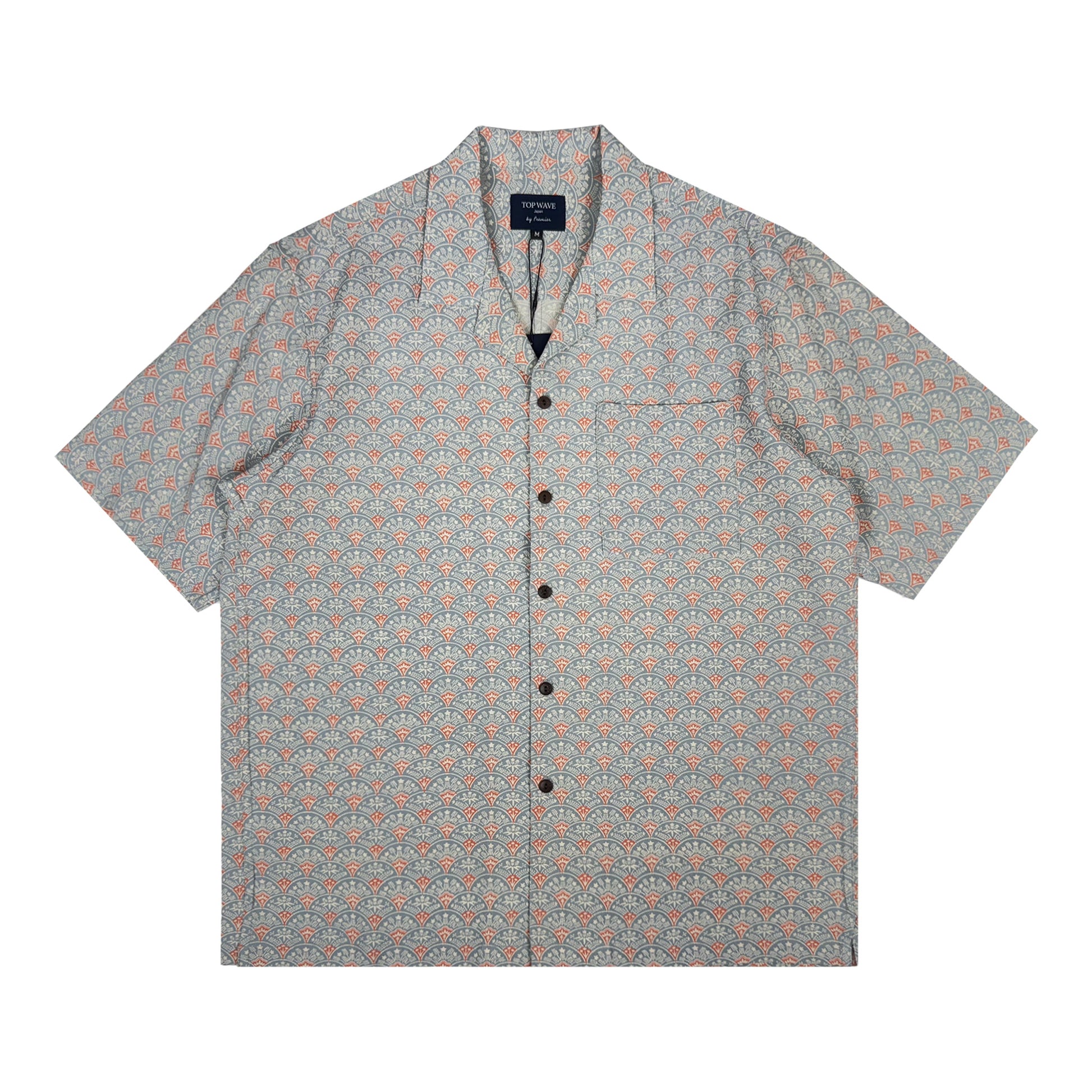 Camisa hawaiana kimono talla M [AHVN-M244]-1