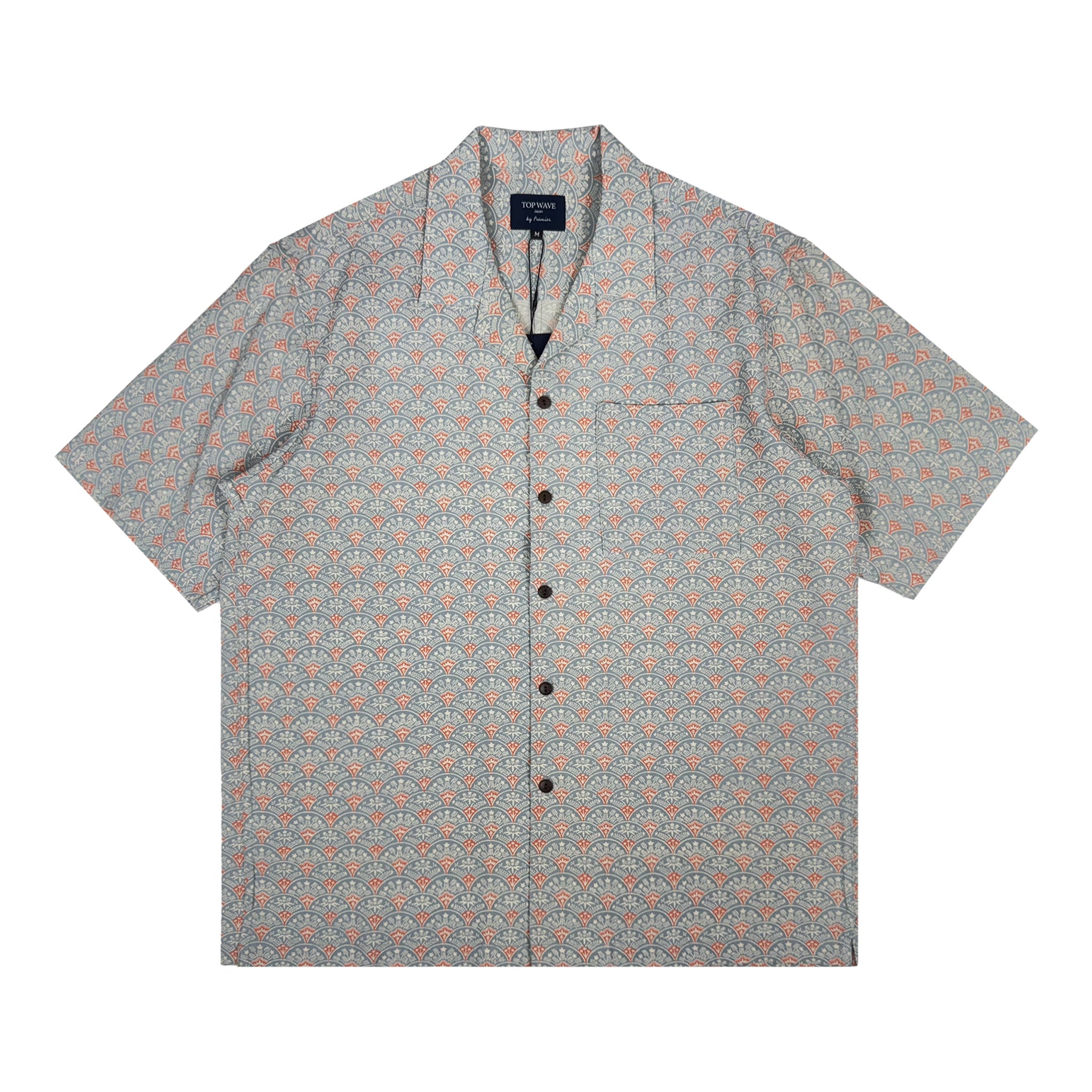 Camisa hawaiana kimono talla M [AHVN-M244]-zoom-1