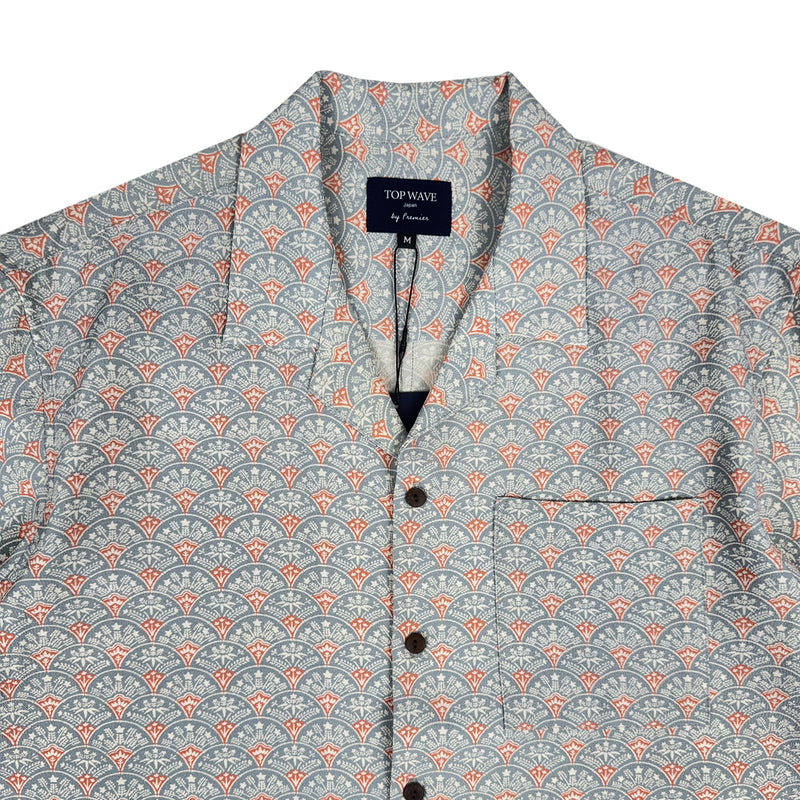 Camisa hawaiana kimono talla M [AHVN-M244]-zoom-