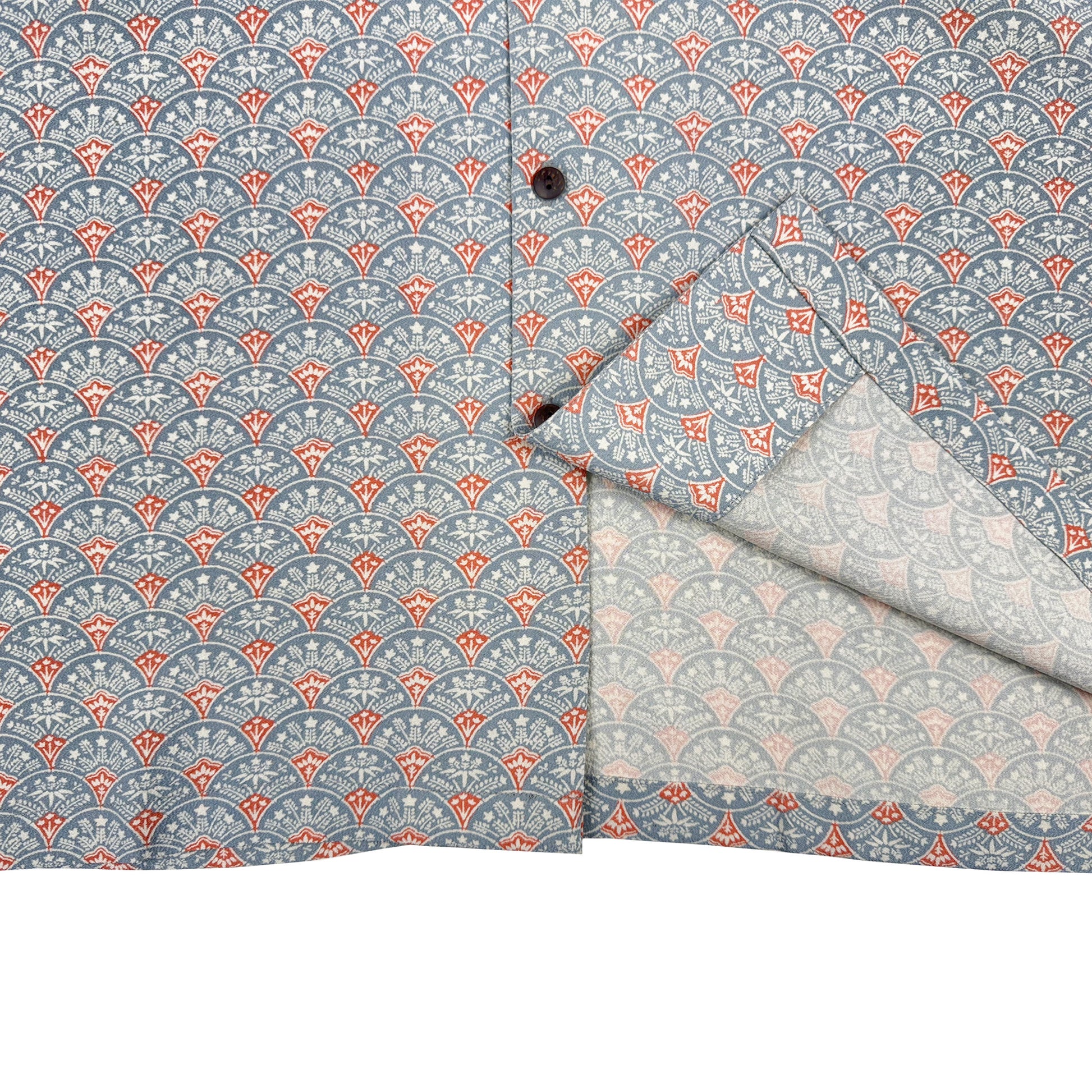 Camisa hawaiana kimono talla M [AHVN-M244]-5
