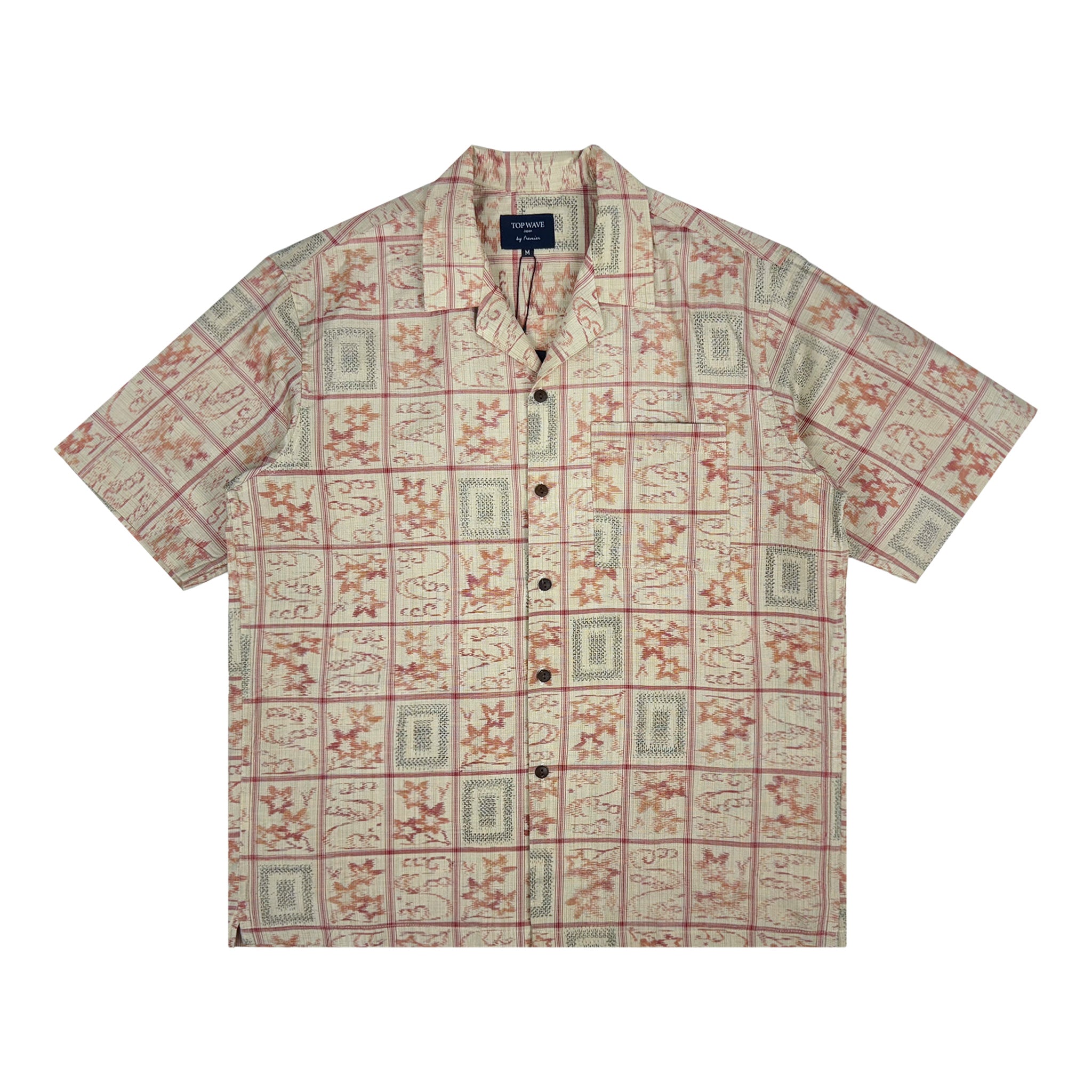 Camisa Aloha Kimono Talla M [AHVN-M264]