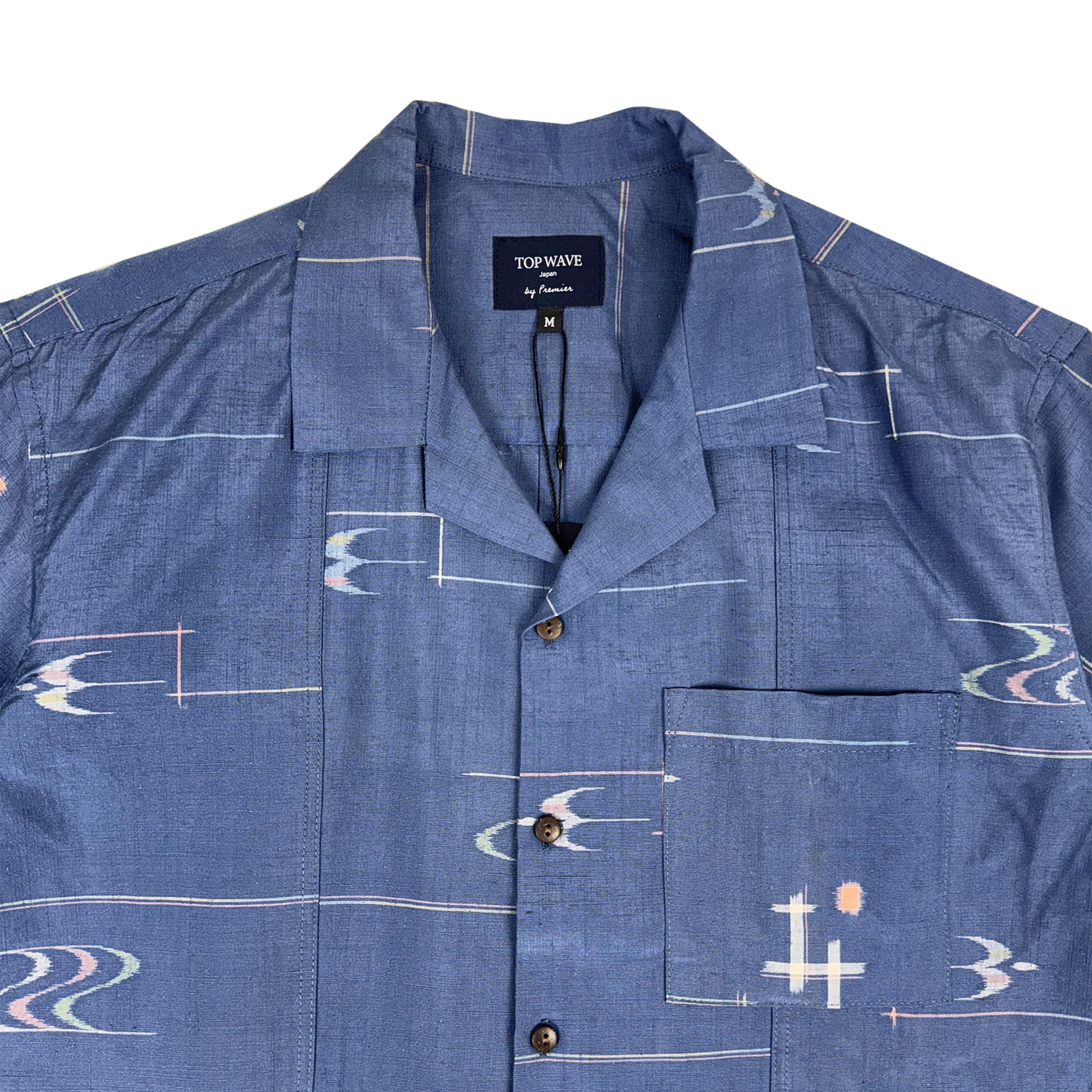 Kimono Aloha Shirt M size [AHVN-M266]-3