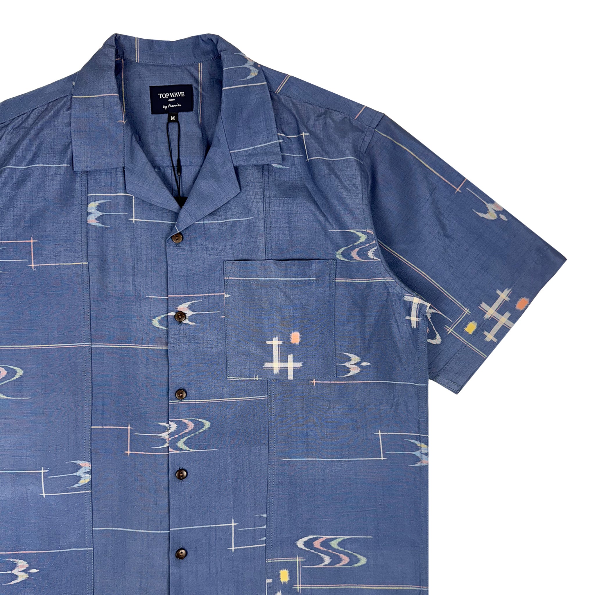 Kimono Aloha Shirt M size [AHVN-M266]-zoom-4