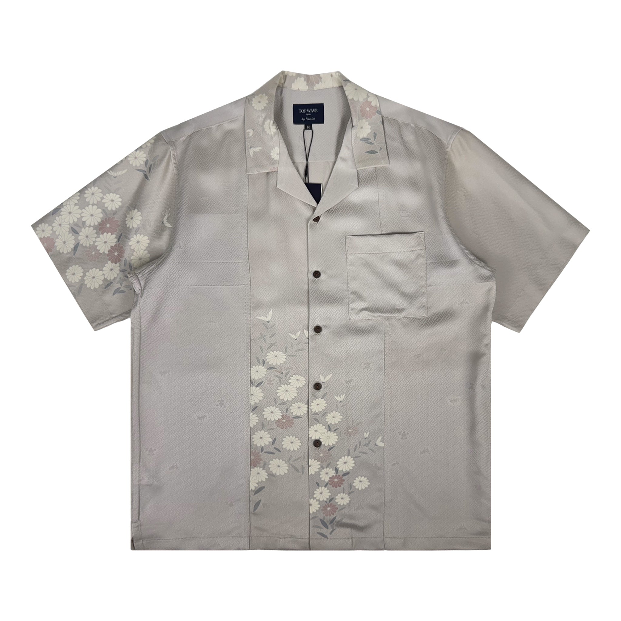 Kimono Hawaiian shirt, size M [AHVN-M28]-zoom-1