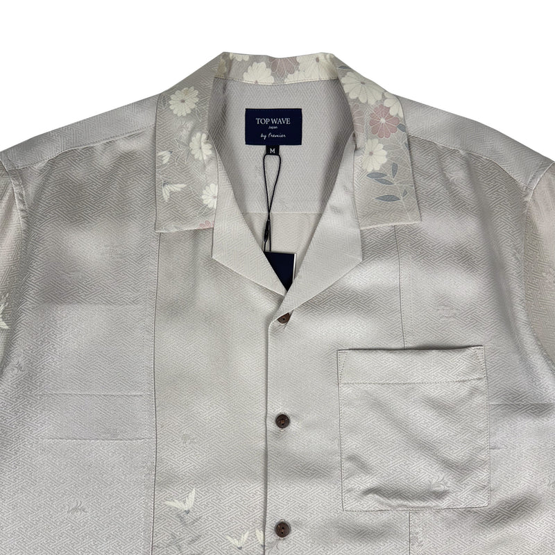 Kimono Hawaiian shirt, size M [AHVN-M28]-zoom-