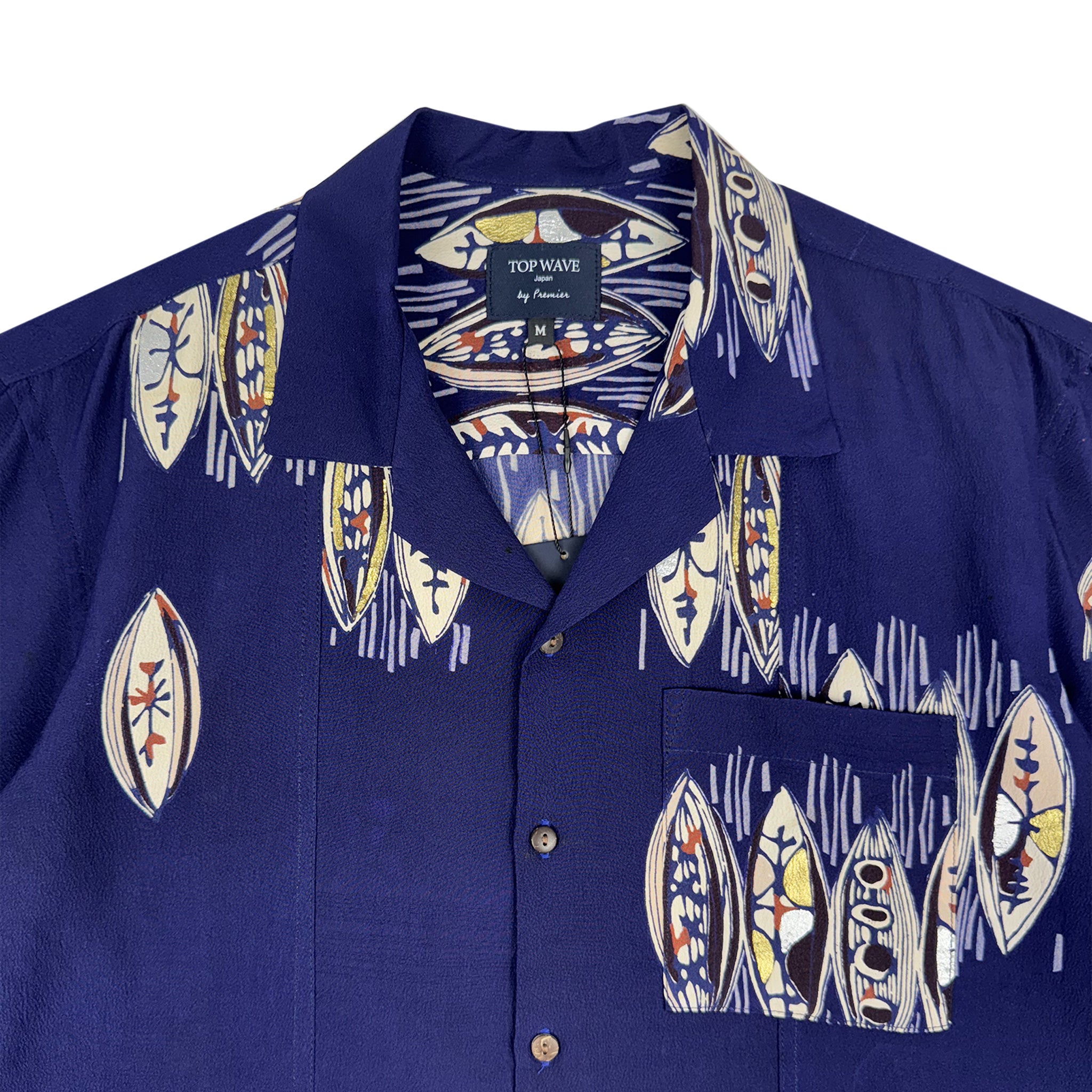 Camisa Aloha Kimono Talla M [AHVN-M287]-zoom-3