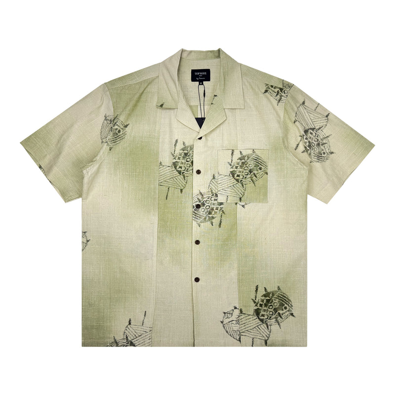 Camisa hawaiana kimono talla M [AHVN-M29]-zoom-