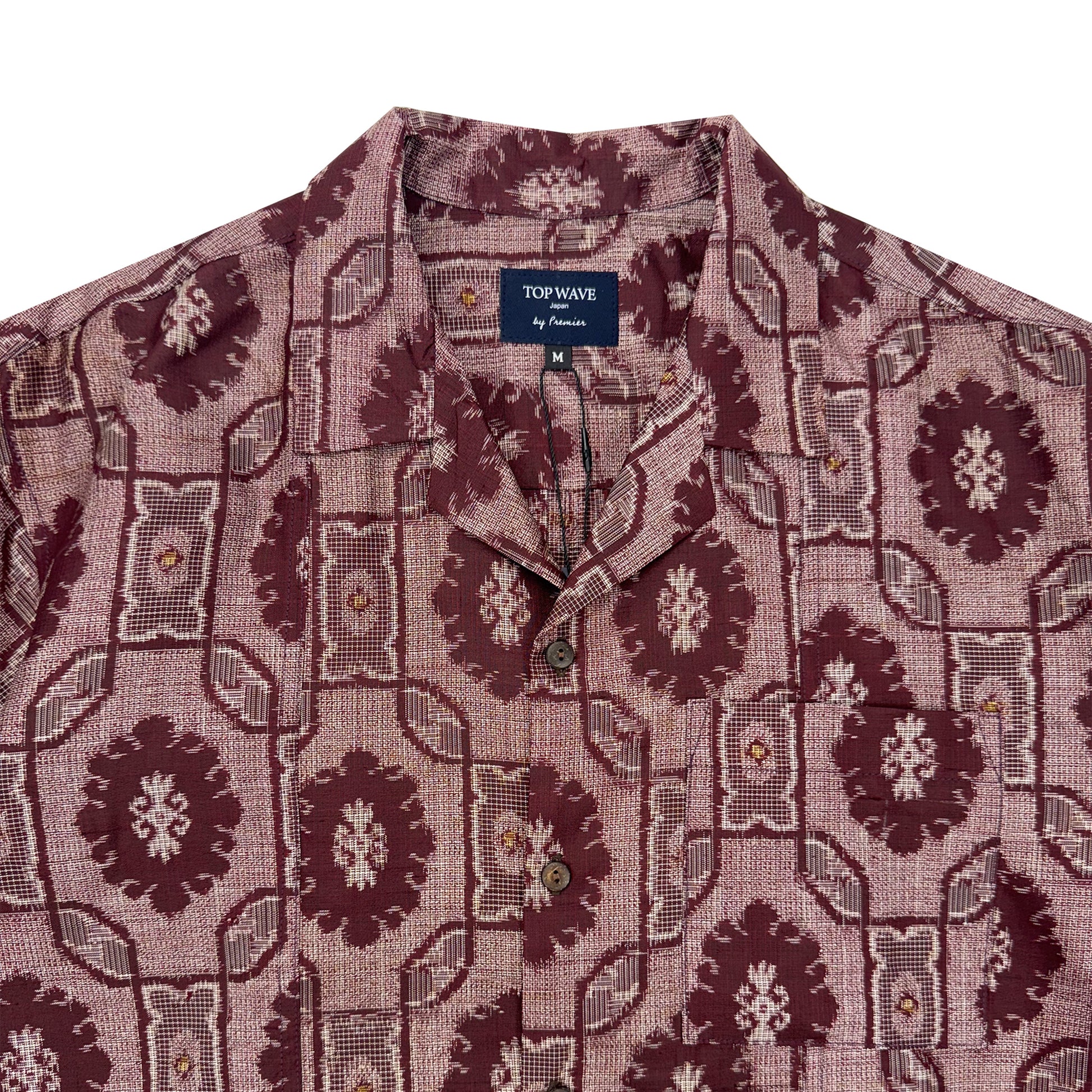Camisa Aloha de Kimono Talla M [AHVN-M291]-3