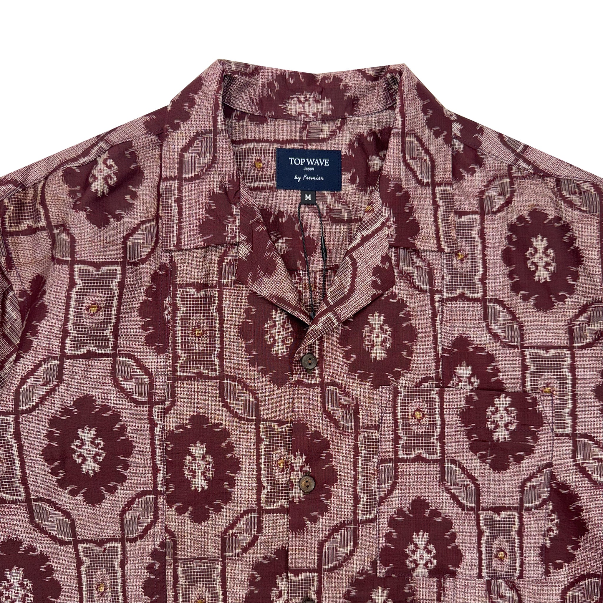 Camisa Aloha de Kimono Talla M [AHVN-M291]-zoom-3