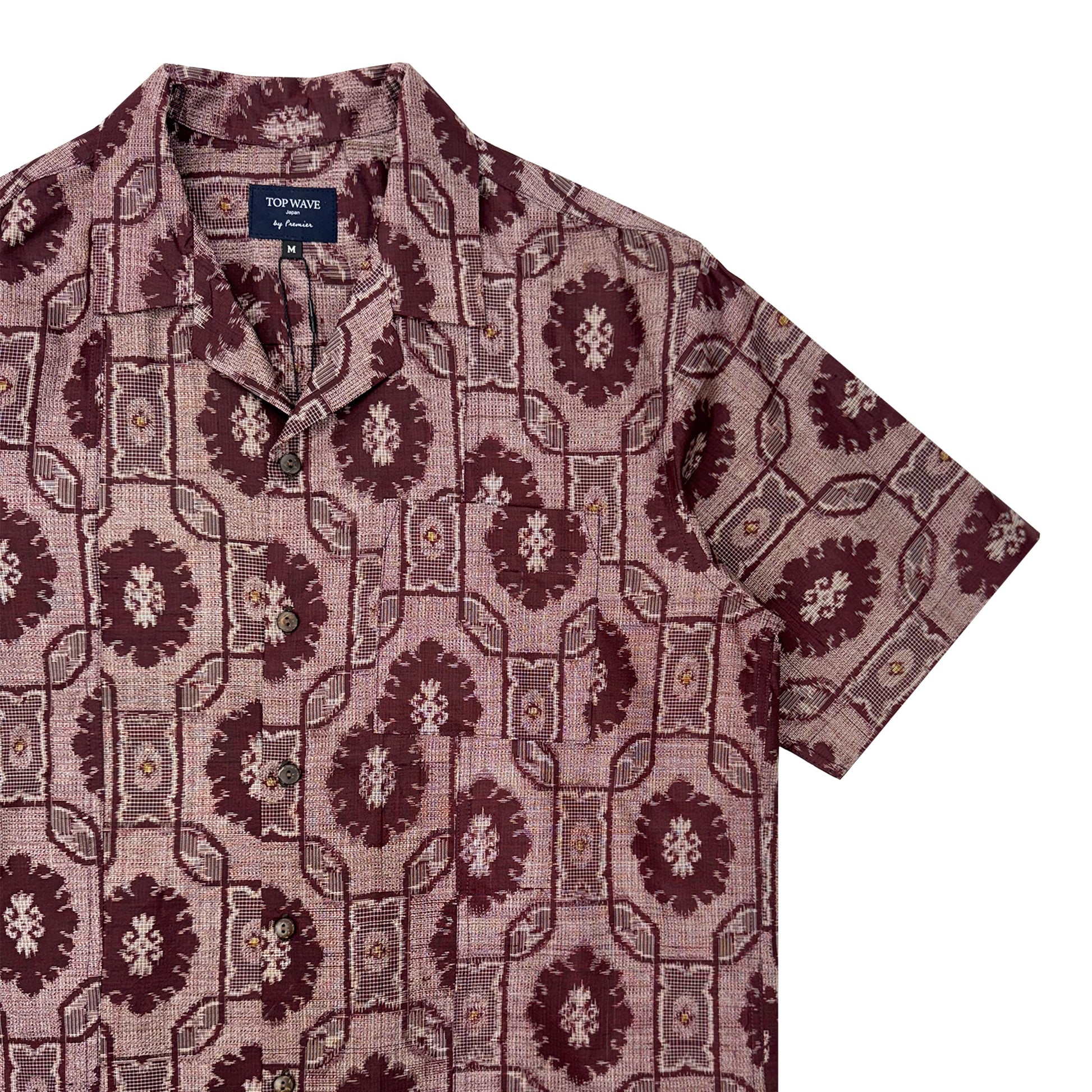 Camisa Aloha de Kimono Talla M [AHVN-M291]-4