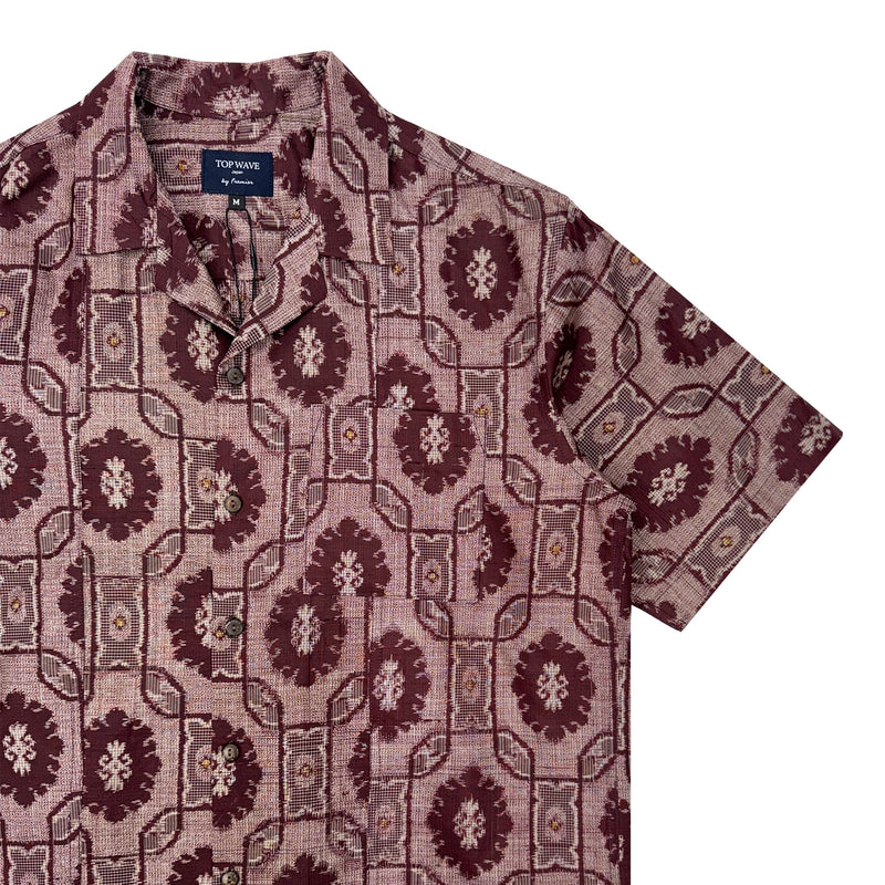 Camisa Aloha de Kimono Talla M [AHVN-M291]-zoom-