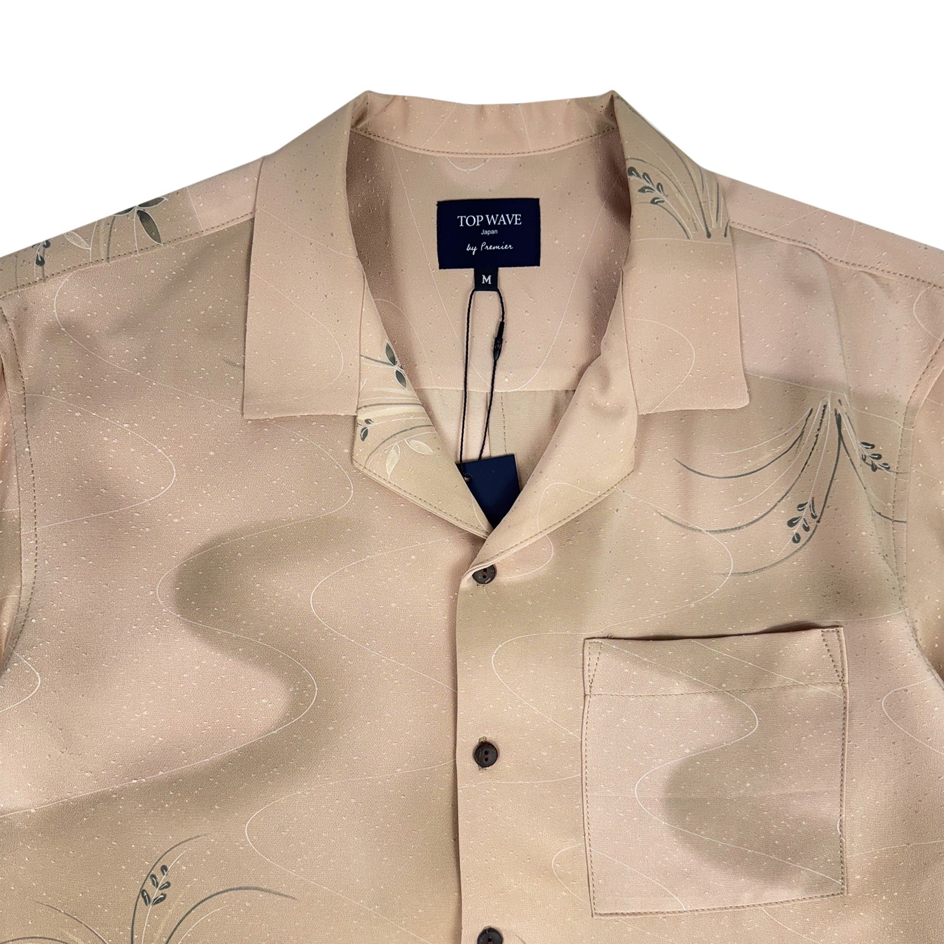 Camisa Hawaiana de Kimono Talla M [AHVN-M299]-3