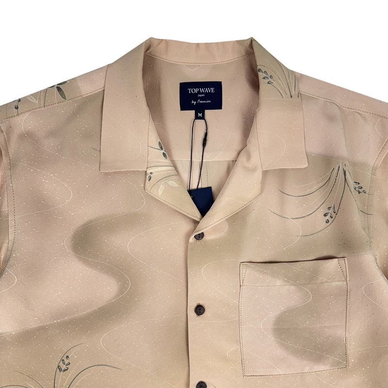 Camisa Hawaiana de Kimono Talla M [AHVN-M299]-zoom-