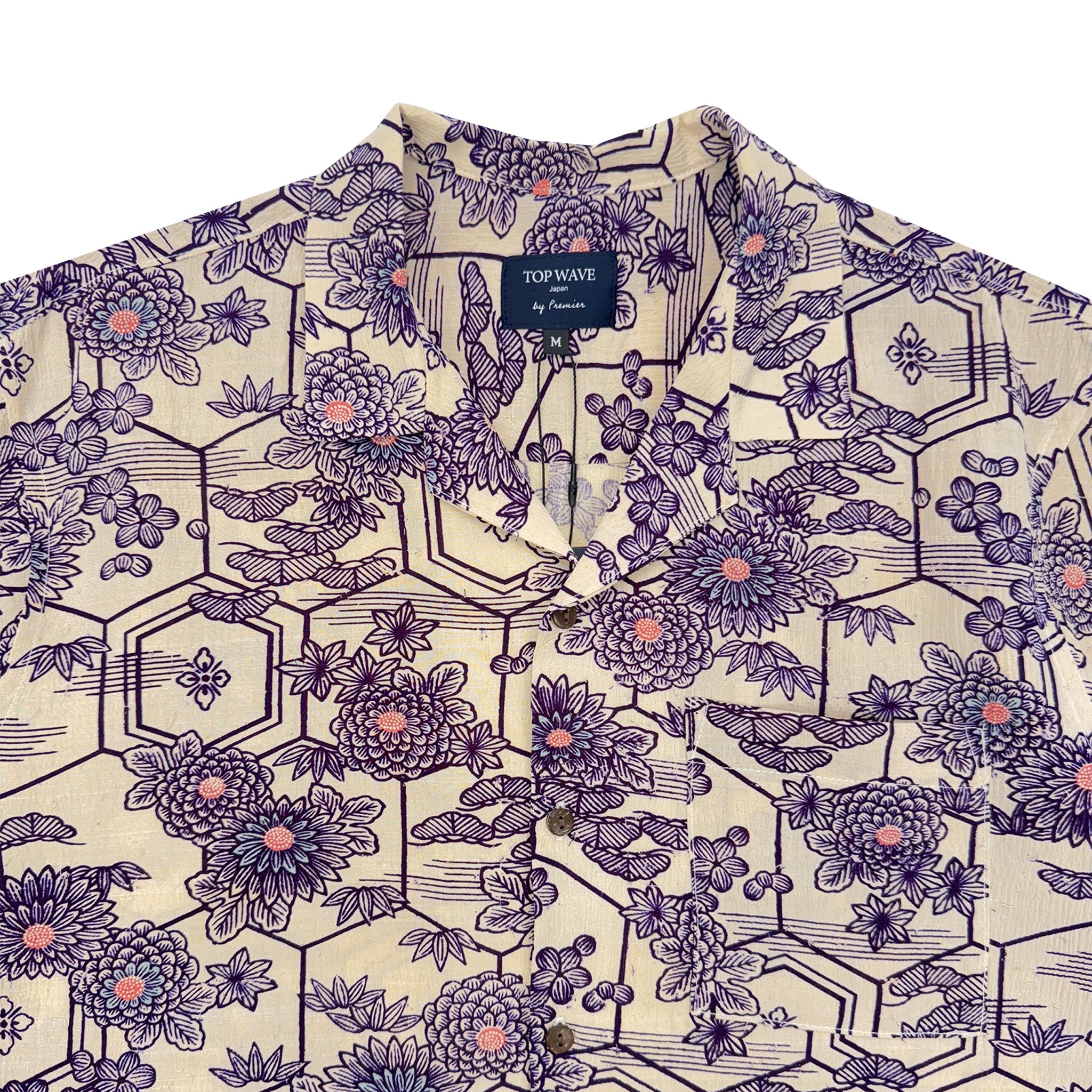 Kimono Aloha Shirt, Talla M [AHVN-M301]-zoom-3