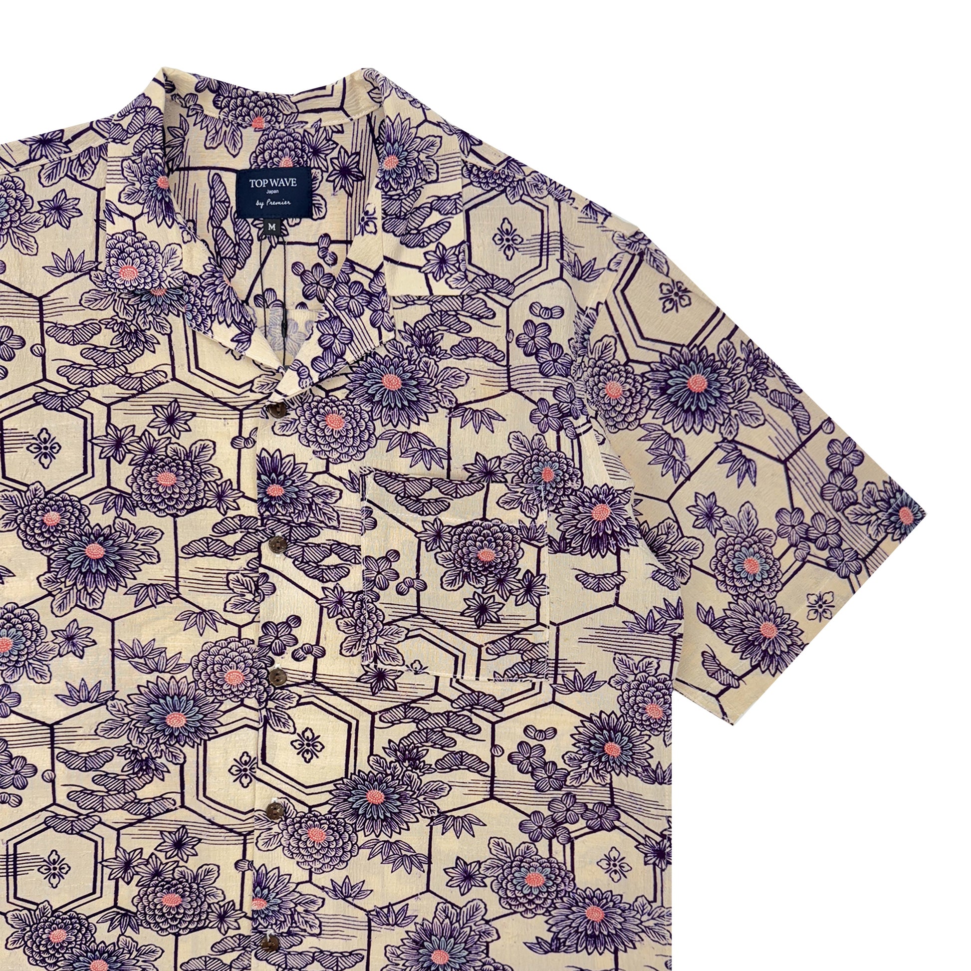 Kimono Aloha Shirt, Talla M [AHVN-M301]-4