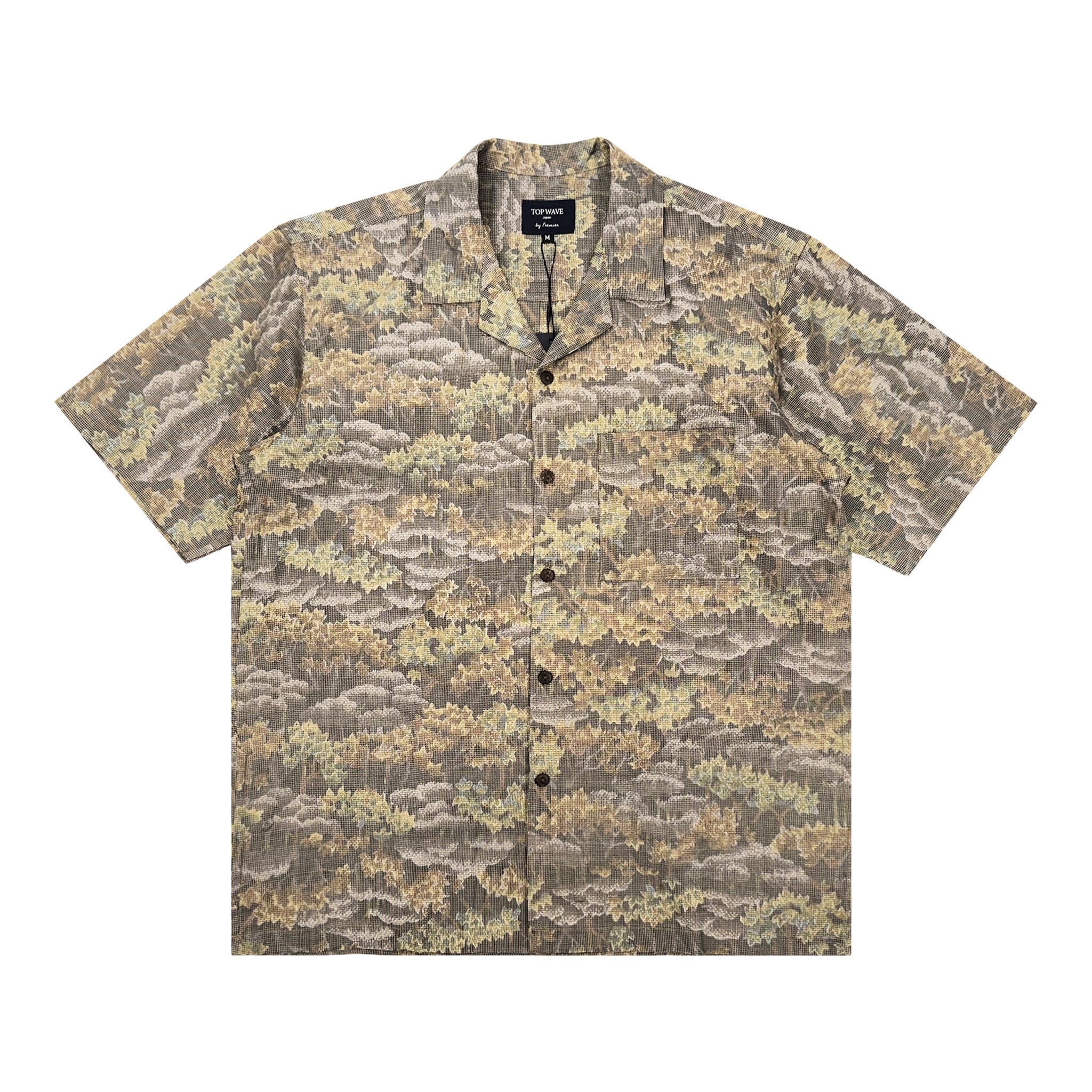 Camisa Hawaiana de Kimono Talla M [AHVN-M32]