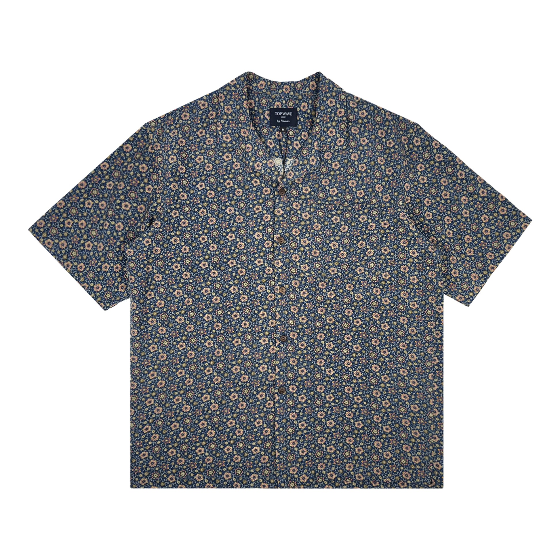 Camisa hawaiana kimono talla M [AHVN-M322]-1