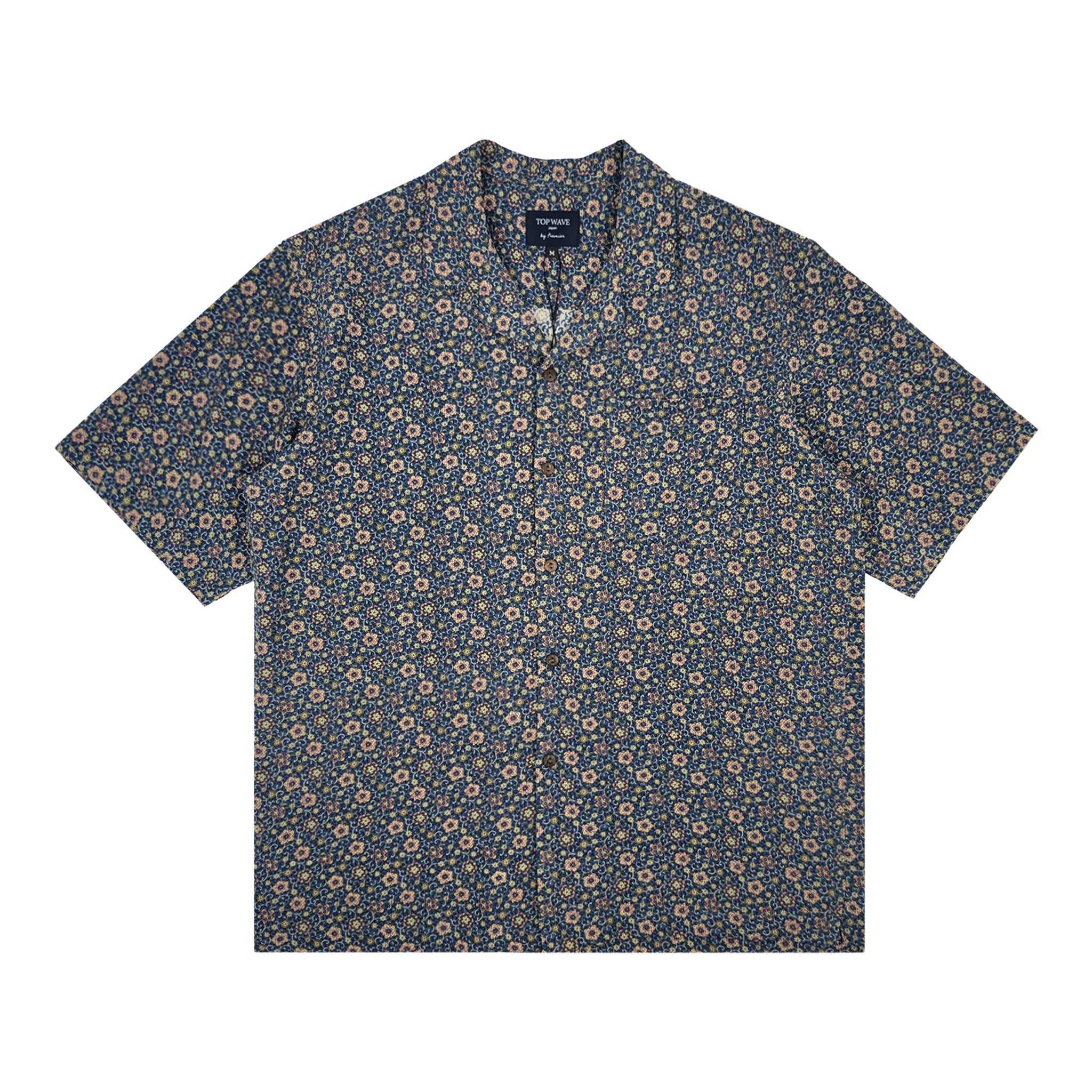 Camisa hawaiana kimono talla M [AHVN-M322]-zoom-1