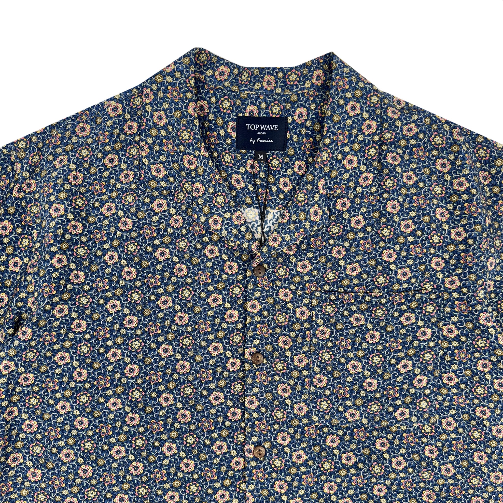 Camisa hawaiana kimono talla M [AHVN-M322]-zoom-3