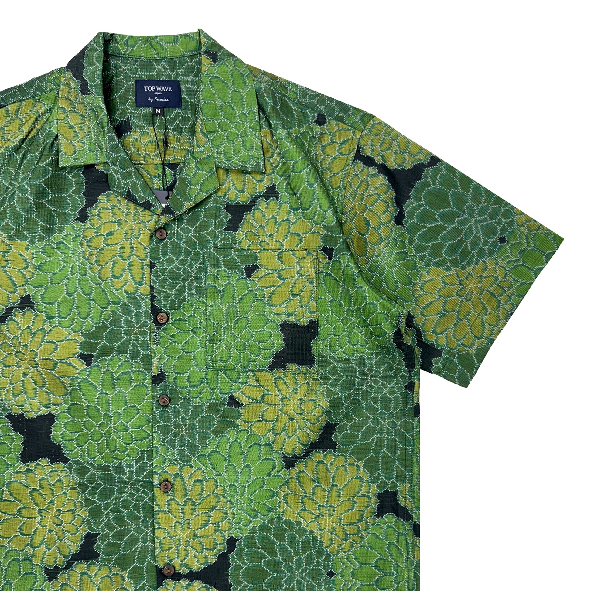 Kimono Hawaiian Shirt, size M [AHVN-M34]-4