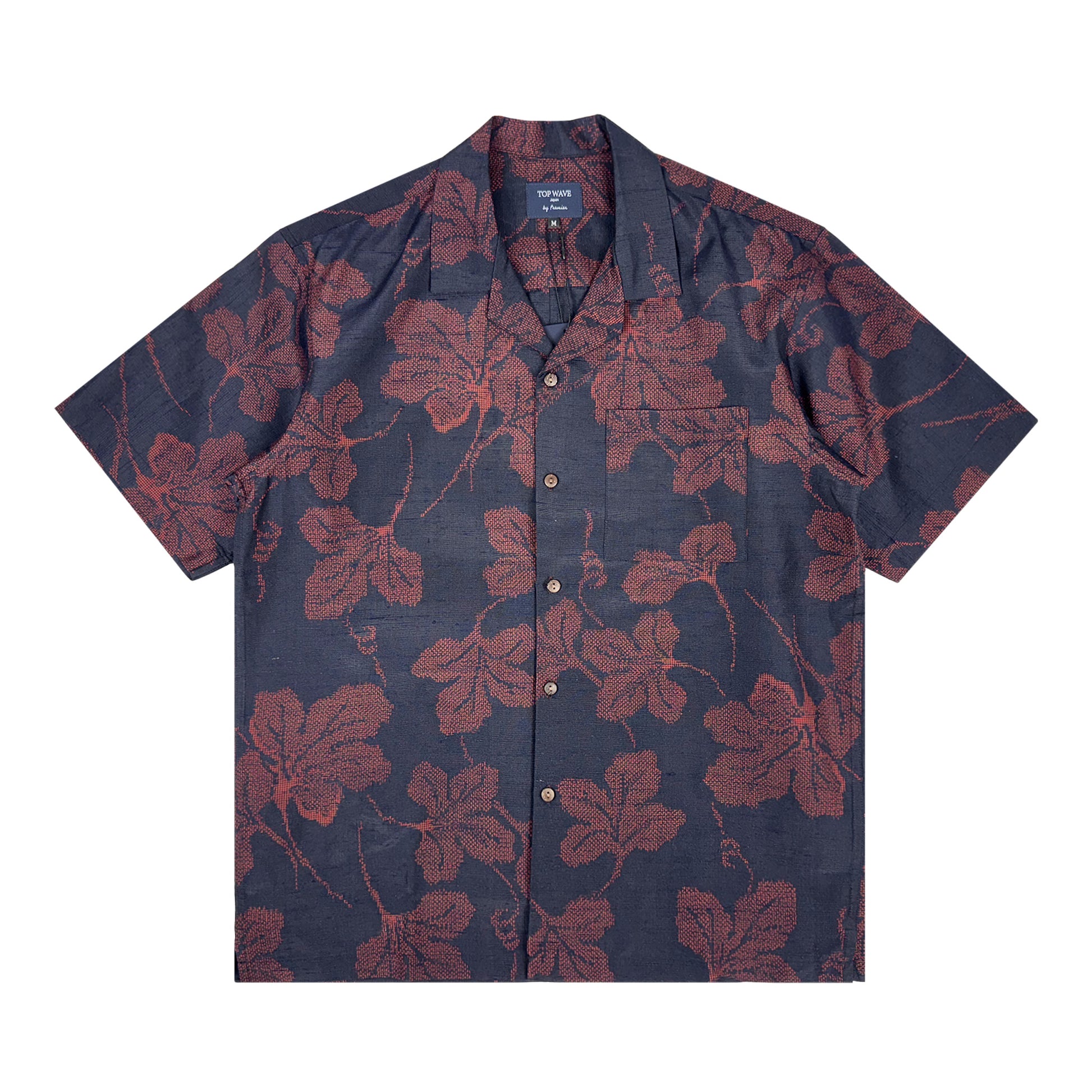 Camisa hawaiana kimono talla M [AHVN-M35]-1
