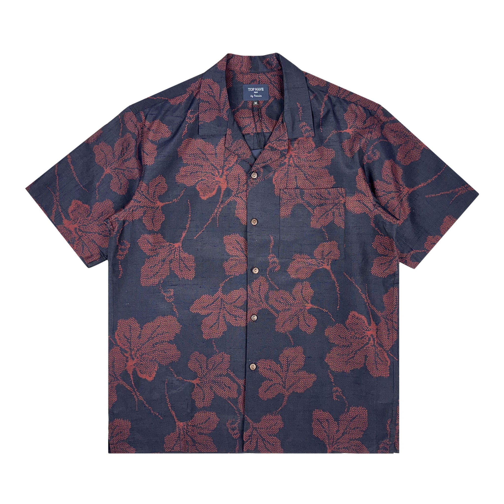 Camisa hawaiana kimono talla M [AHVN-M35]-zoom-1