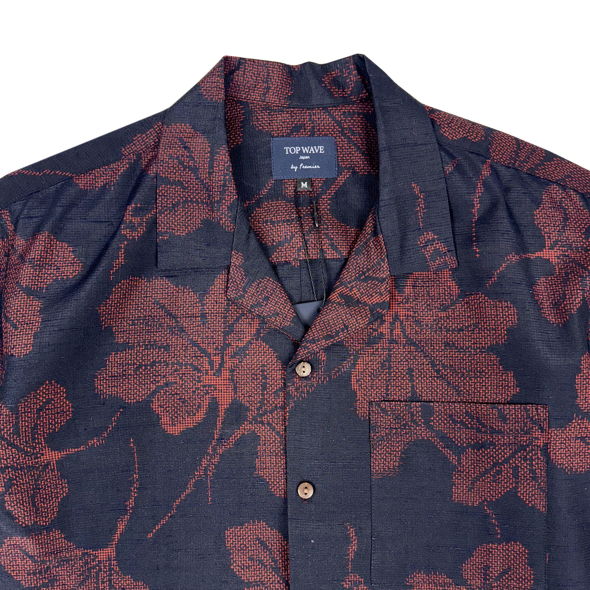 Camisa hawaiana kimono talla M [AHVN-M35]-3