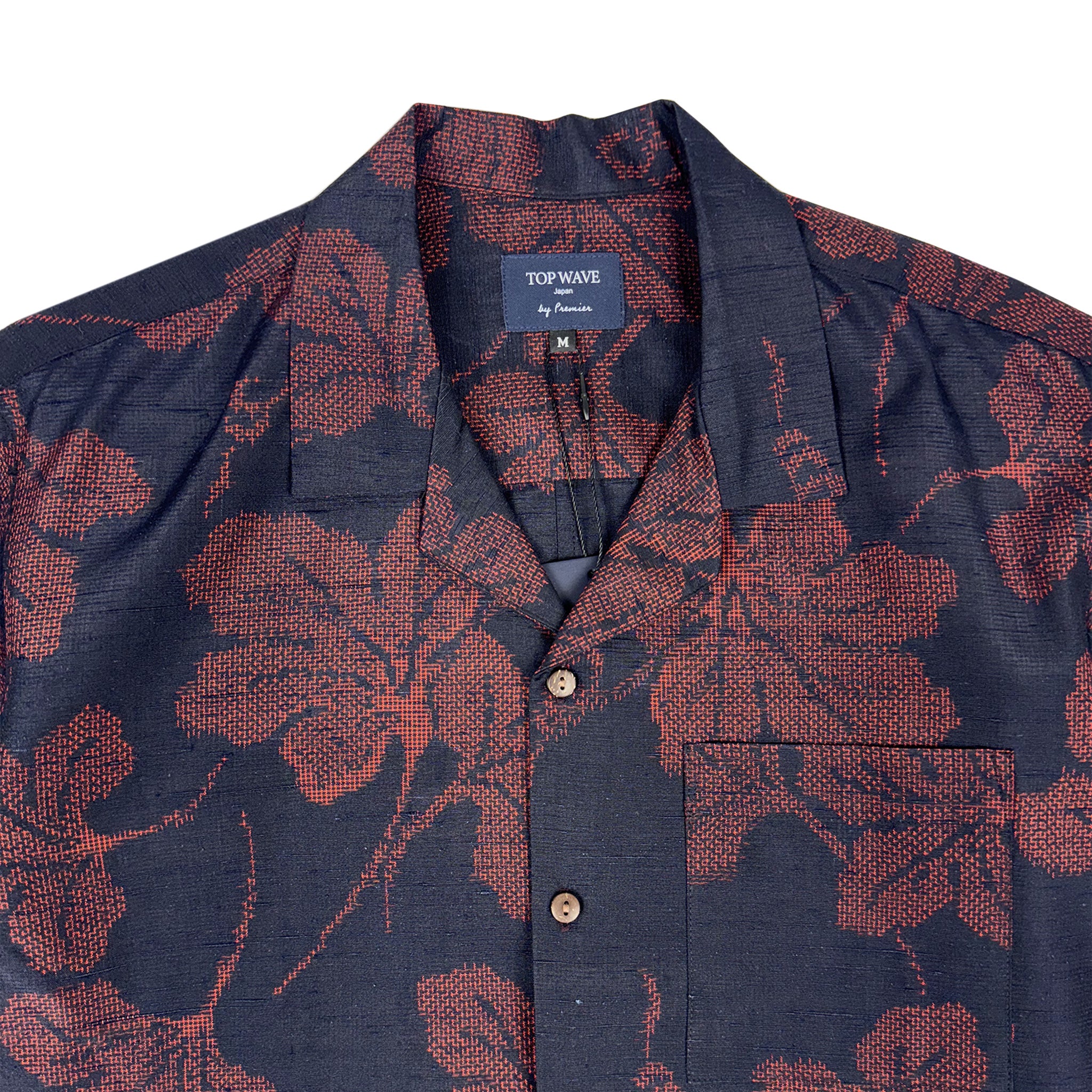 Camisa hawaiana kimono talla M [AHVN-M35]-zoom-3