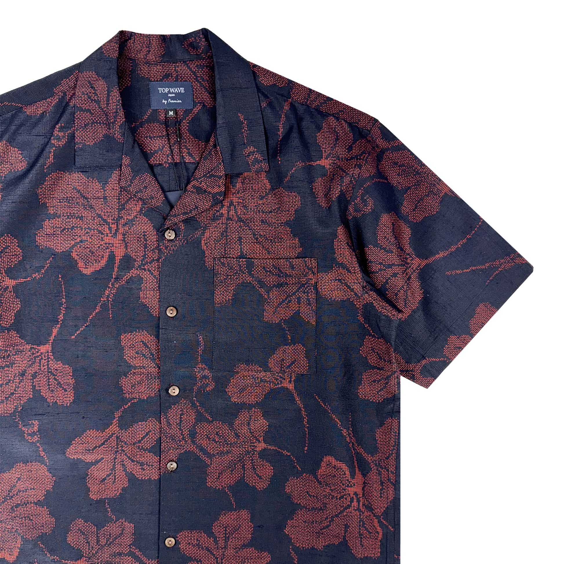 Camisa hawaiana kimono talla M [AHVN-M35]-4