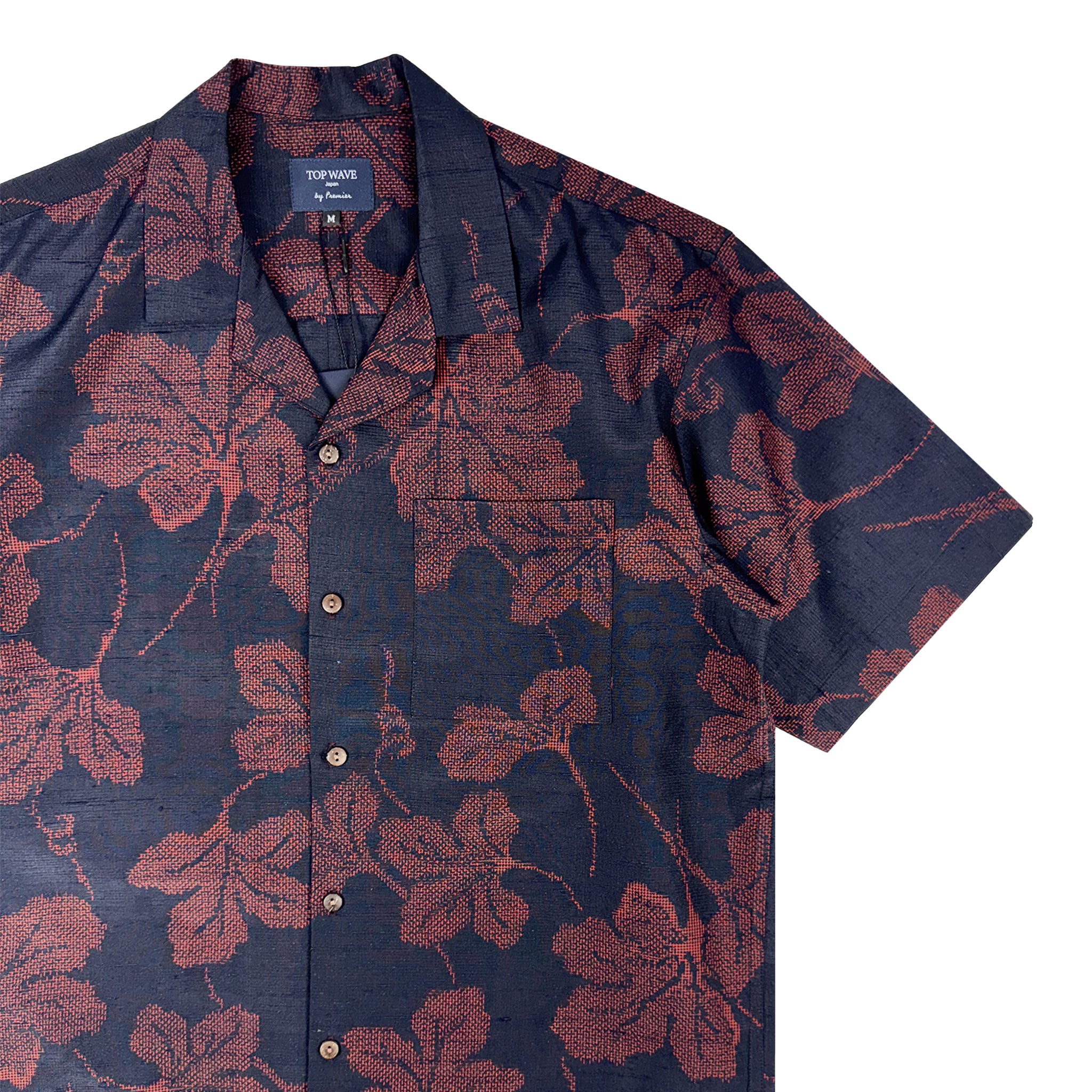Camisa hawaiana kimono talla M [AHVN-M35]-zoom-4