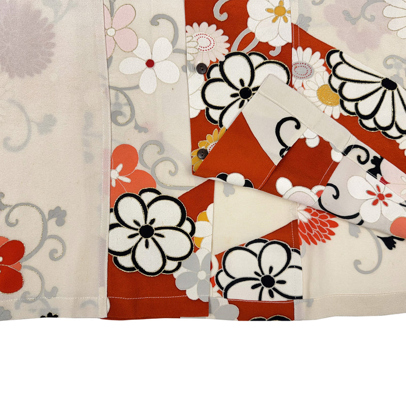 Camisa hawaiana de kimono, talla M [AHVN-M355]-zoom-