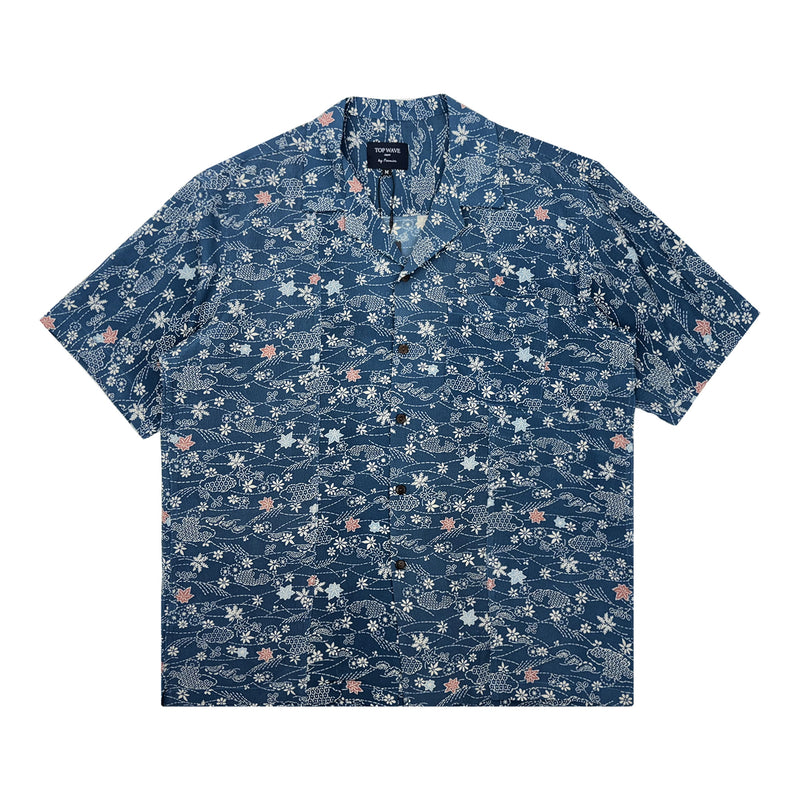 Kimono Hawaiian Shirt Talla M [AHVN-M362]-zoom-